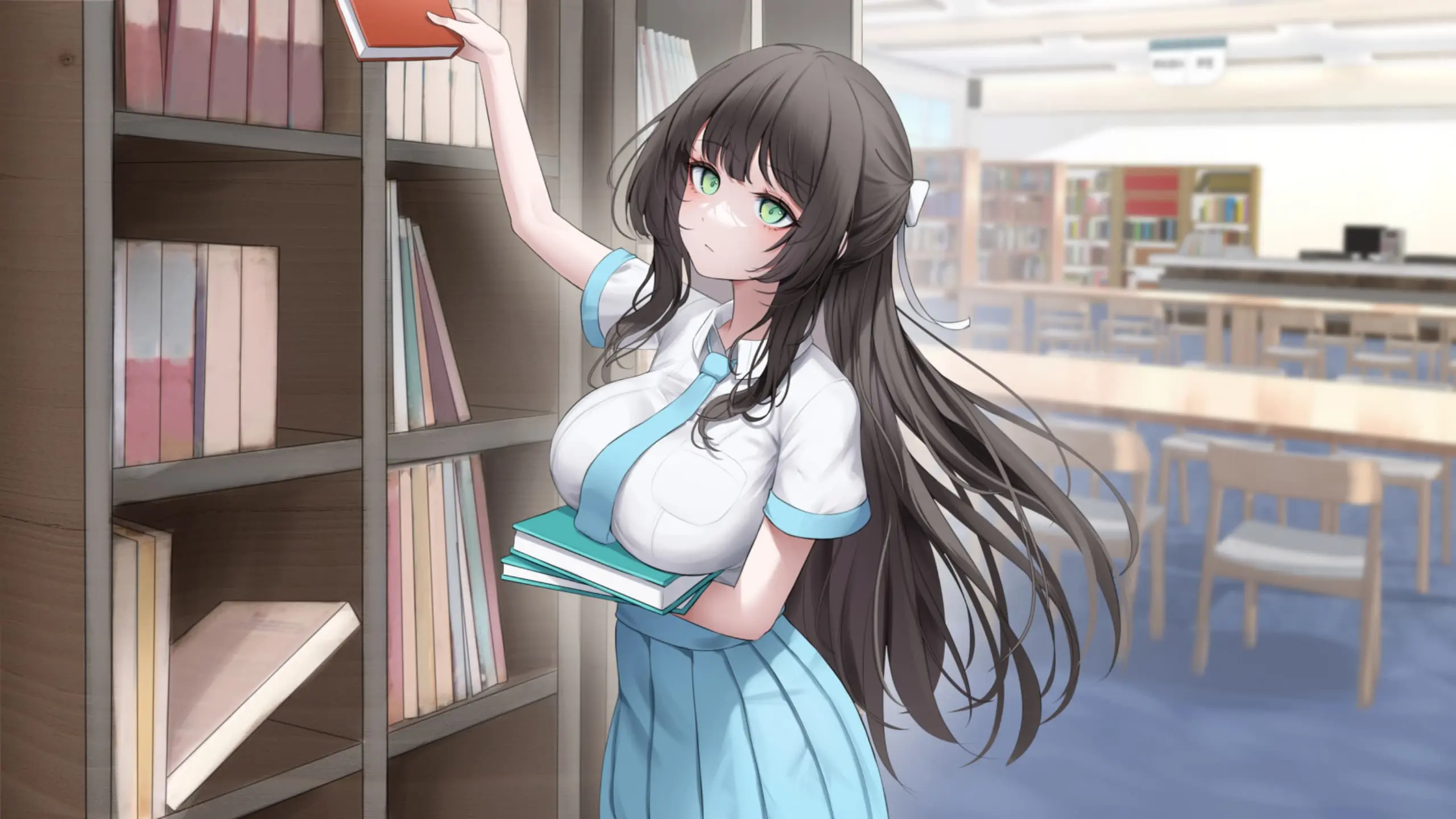 【动漫壁纸】明日方舟 管理员 鸣潮 菲比 绝区零 伊芙琳 星穹铁道 阿格莱雅 碧蓝档案 阿罗娜 圣园弥香 插画美图推荐 手机壁纸-第20张