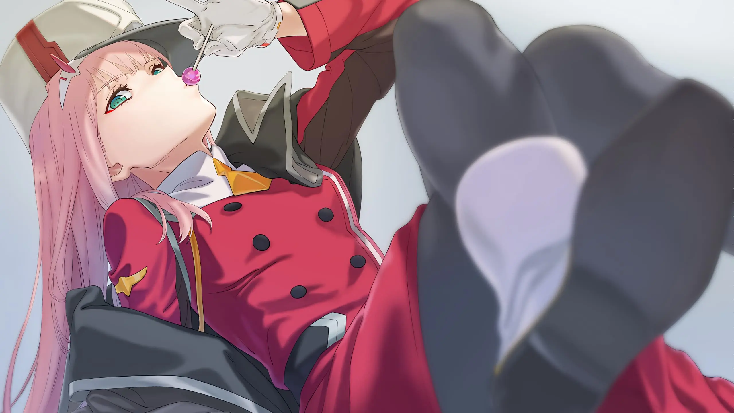 动漫壁纸 | DARLING in the FRANXX 02 蔚蓝档案 砂狼白子 星野 绝区零 耀嘉音 插画美图推荐 手机壁纸-第14张