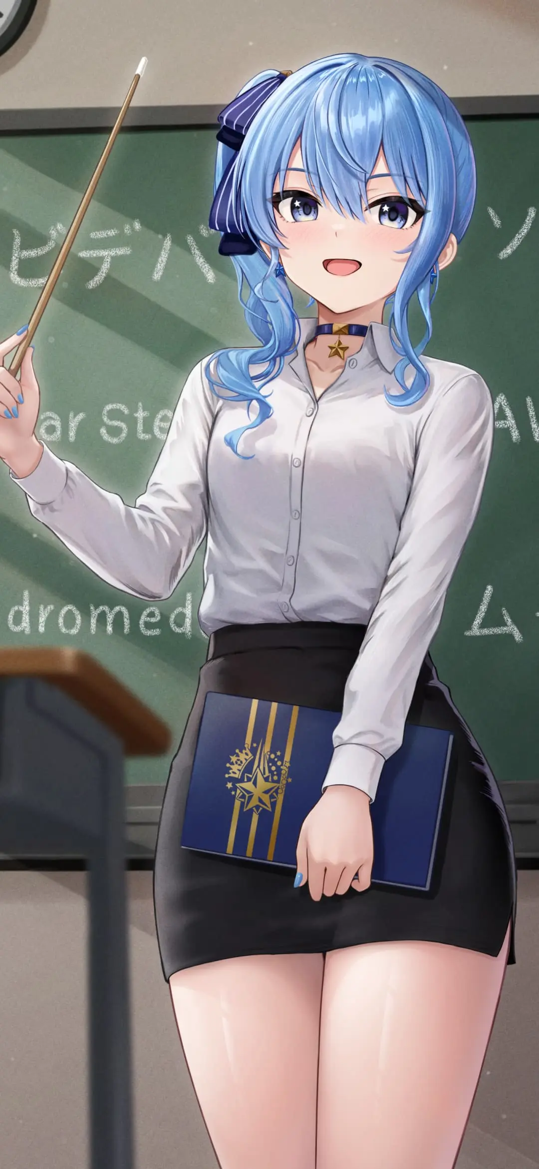 【动漫壁纸】初音未来 碧蓝档案 笑面教授 砂狼白子 鸣潮 菲比 绝区零 玲 原神 芙宁娜 插画美图推荐 手机壁纸-第3张
