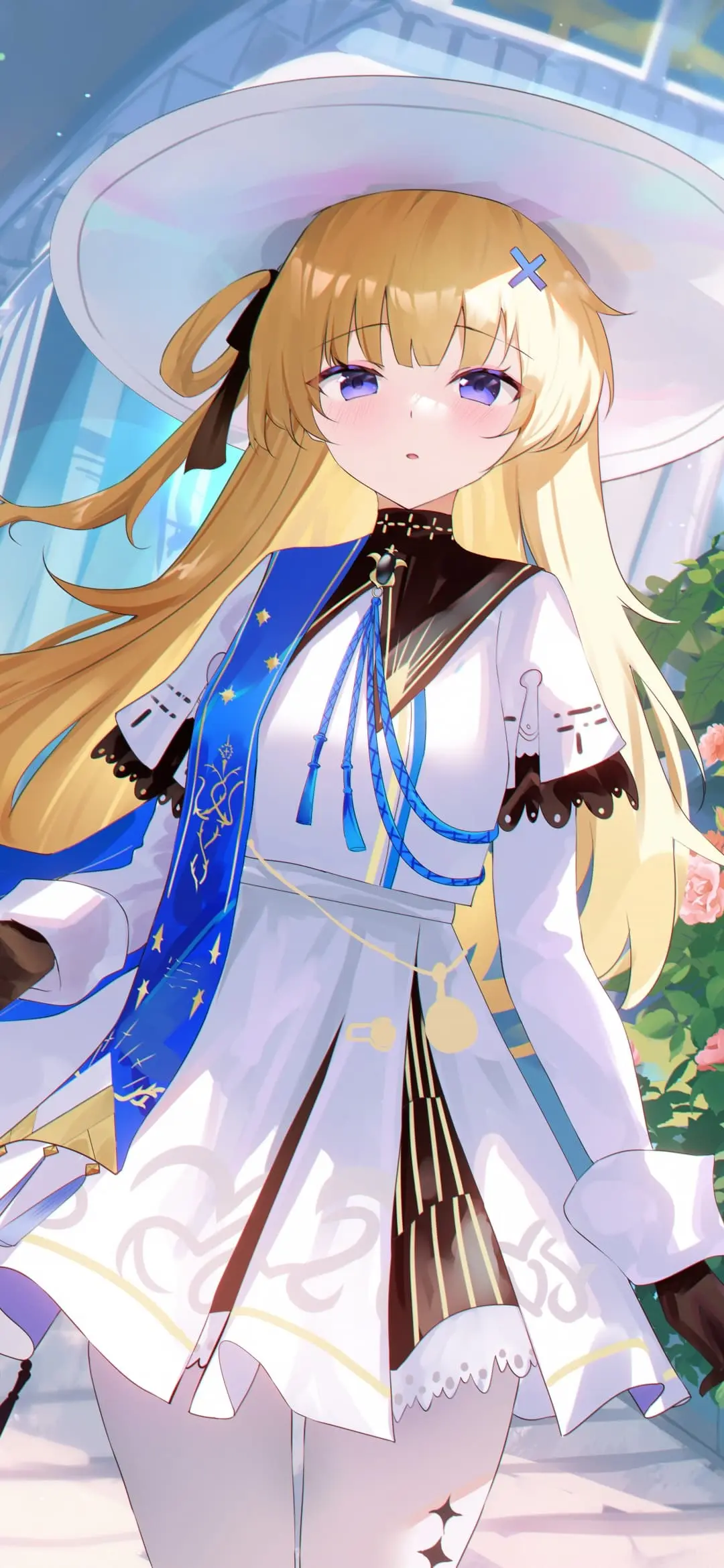 【动漫壁纸】初音未来 碧蓝档案 笑面教授 砂狼白子 鸣潮 菲比 绝区零 玲 原神 芙宁娜 插画美图推荐-公众号小姨ai