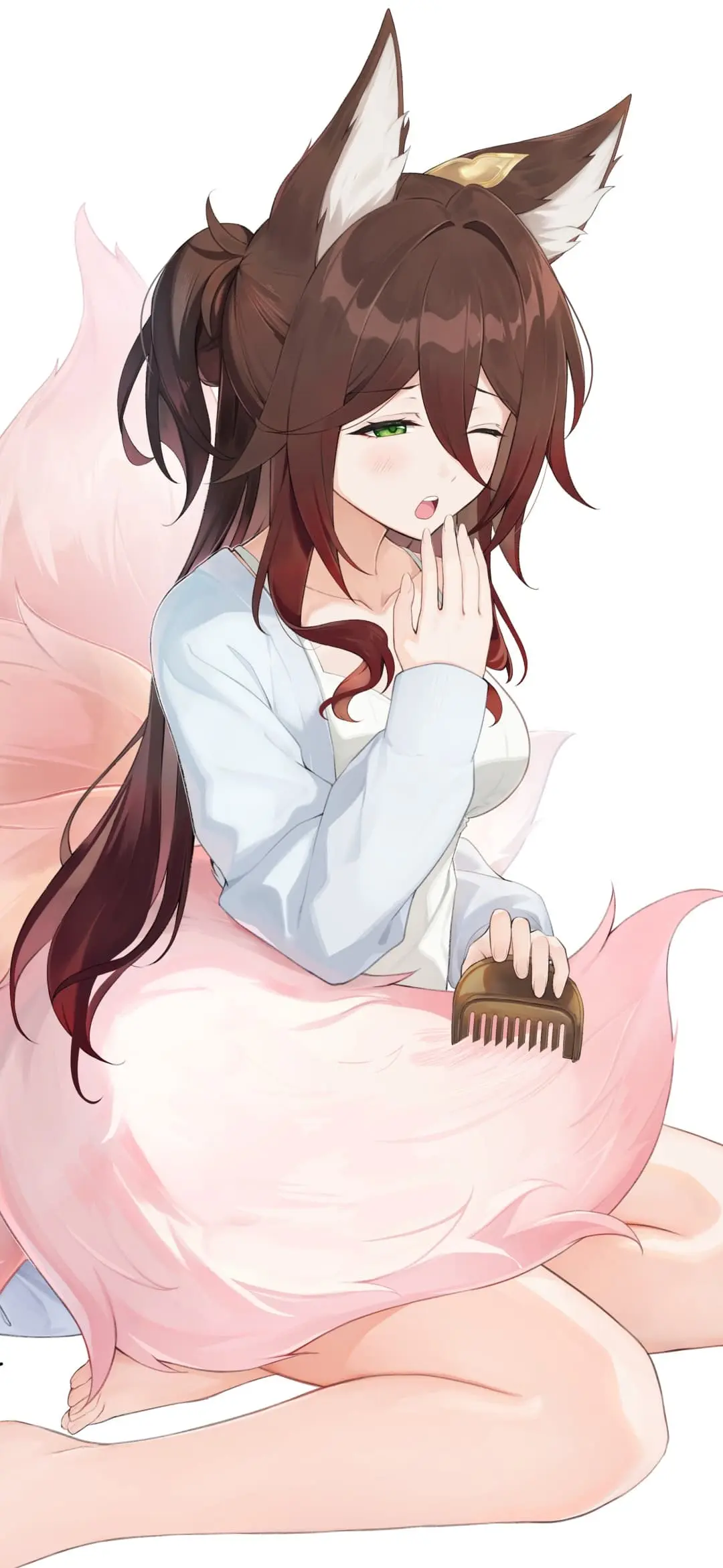 【动漫壁纸】原神 蓝砚 小胡桃 星穹铁道 遐蝶 流萤 蔚蓝档案 妃咲 生盐诺亚 鸣潮 生盐诺亚(菲比换衣版) 插画美图推荐 手机壁纸-第1张