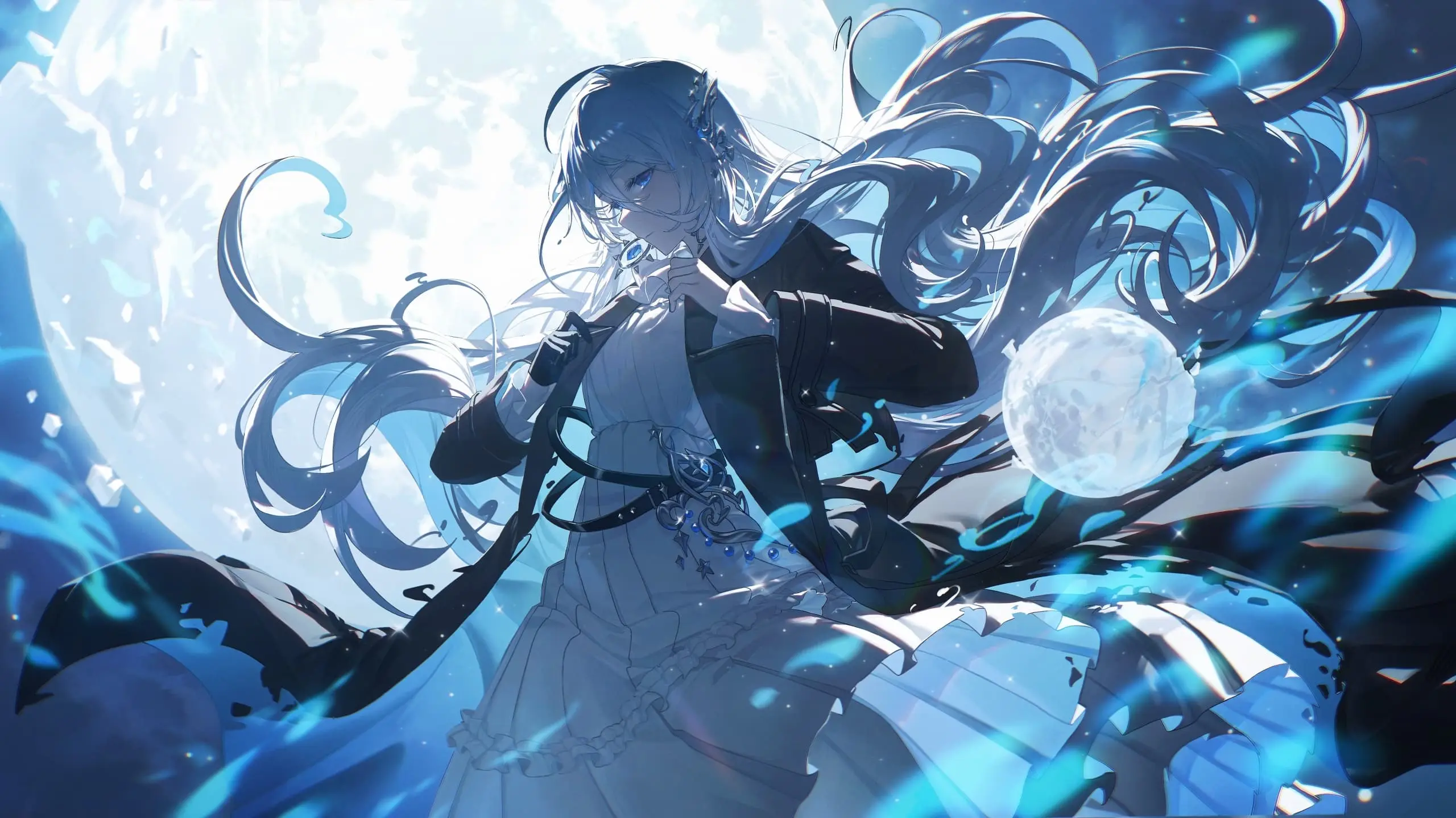 【动漫壁纸】原神 蓝砚 小胡桃 星穹铁道 遐蝶 流萤 蔚蓝档案 妃咲 生盐诺亚 鸣潮 生盐诺亚(菲比换衣版) 插画美图推荐 手机壁纸-第10张