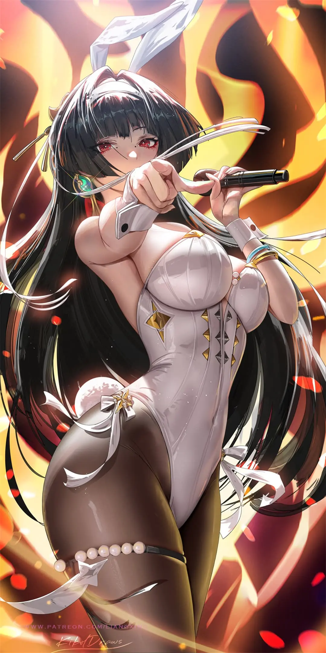 【动漫壁纸】 鸣潮 菲比 绝区零 耀嘉音 原神 瓦雷莎 NIKKE：胜利女神 ジエン 碧蓝档案 芹娜 插画美图推荐-公众号小姨ai