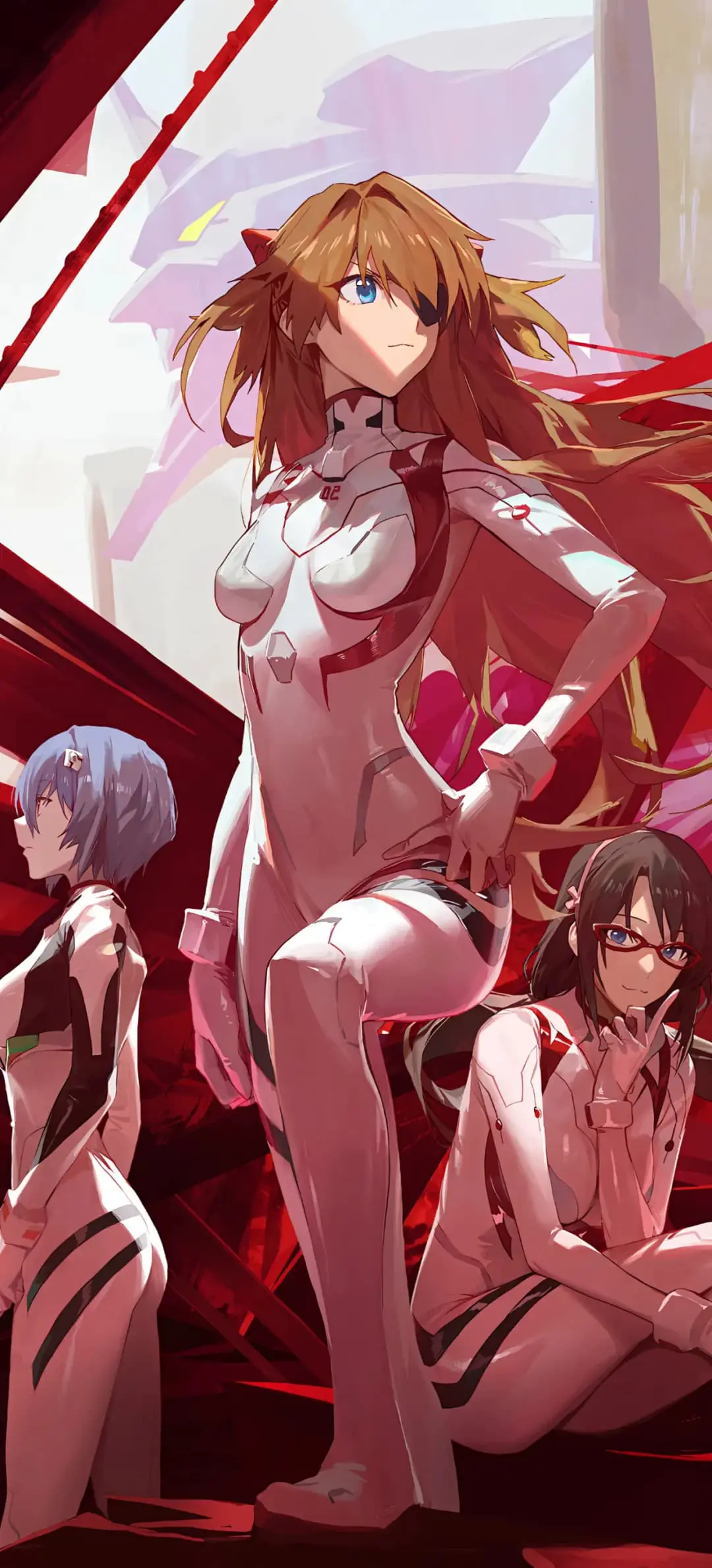 【动漫壁纸】EVA 明日香 小猫咪黄豆粉 初音未来 蔚蓝档案 原神 小胡桃 插画美图推荐 手机壁纸-第2张