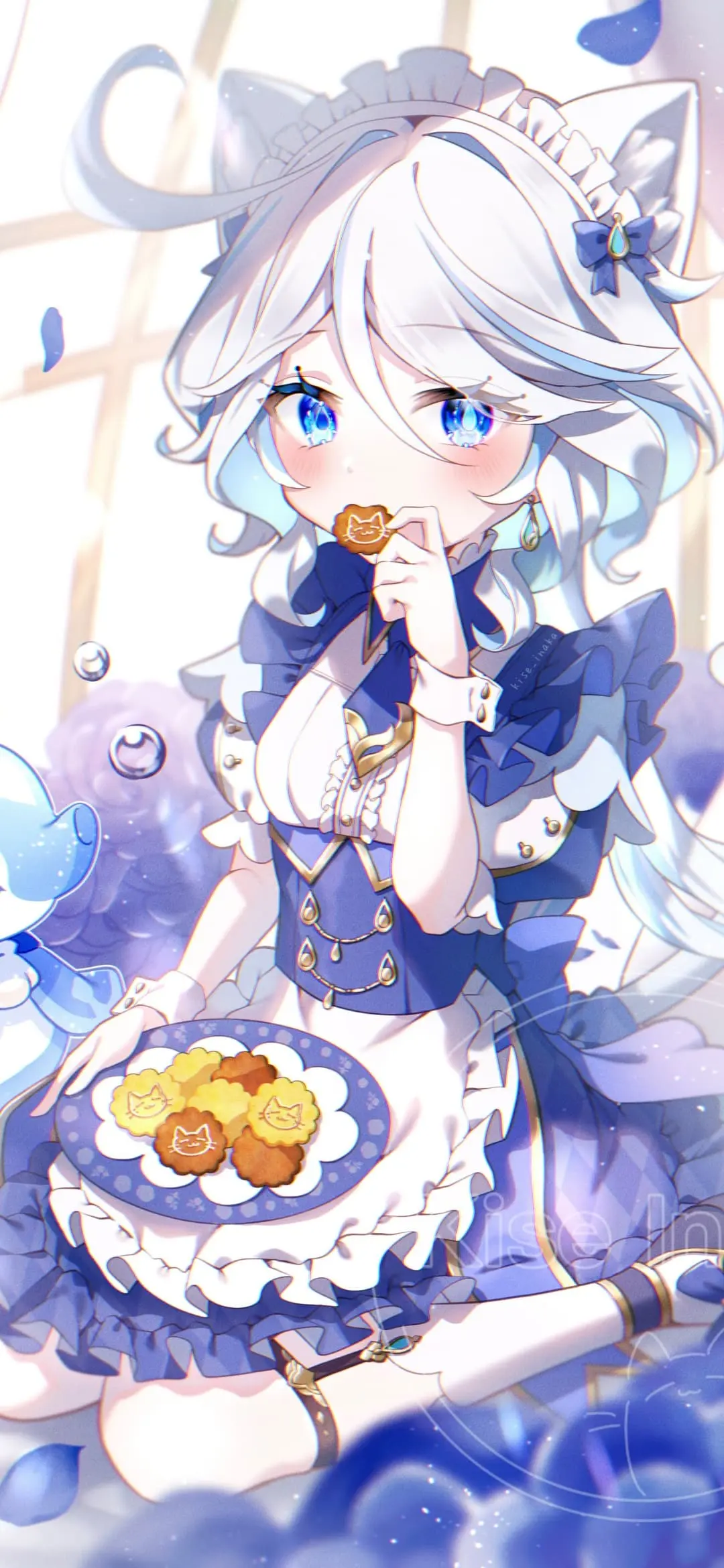 【动漫壁纸】 崩坏：星穹铁道 遐蝶 精灵耳 虚拟主播 莉泽·赫露艾斯塔 鸣潮 菲比 原神 茜特拉莉 插画美图推荐 手机壁纸-第10张