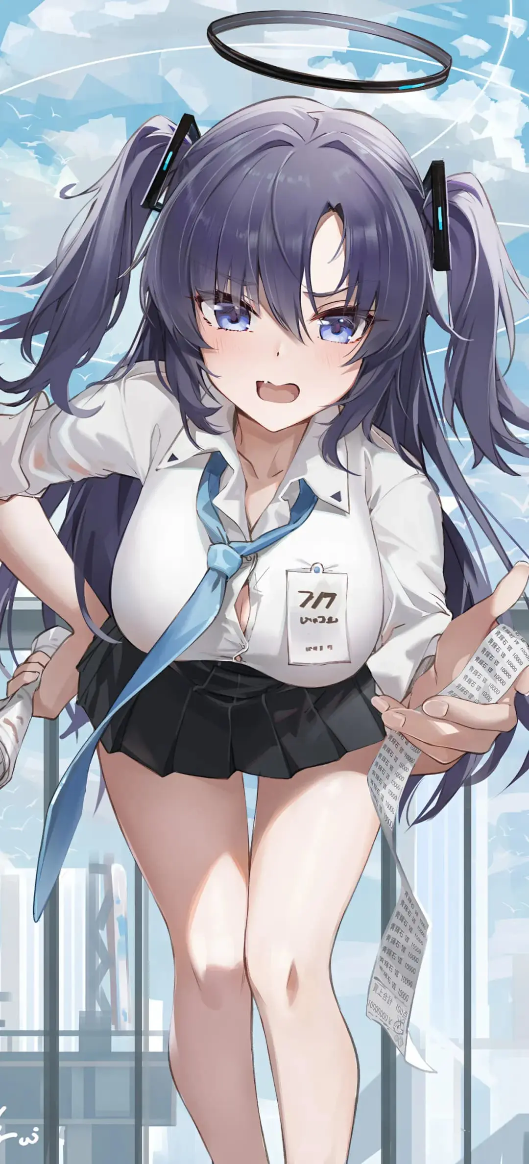 【动漫壁纸】原神 芙宁娜 蔚蓝档案 妃咲 普拉娜 兽耳美少女 雷姆 拉姆 插画美图推荐 手机壁纸-第4张