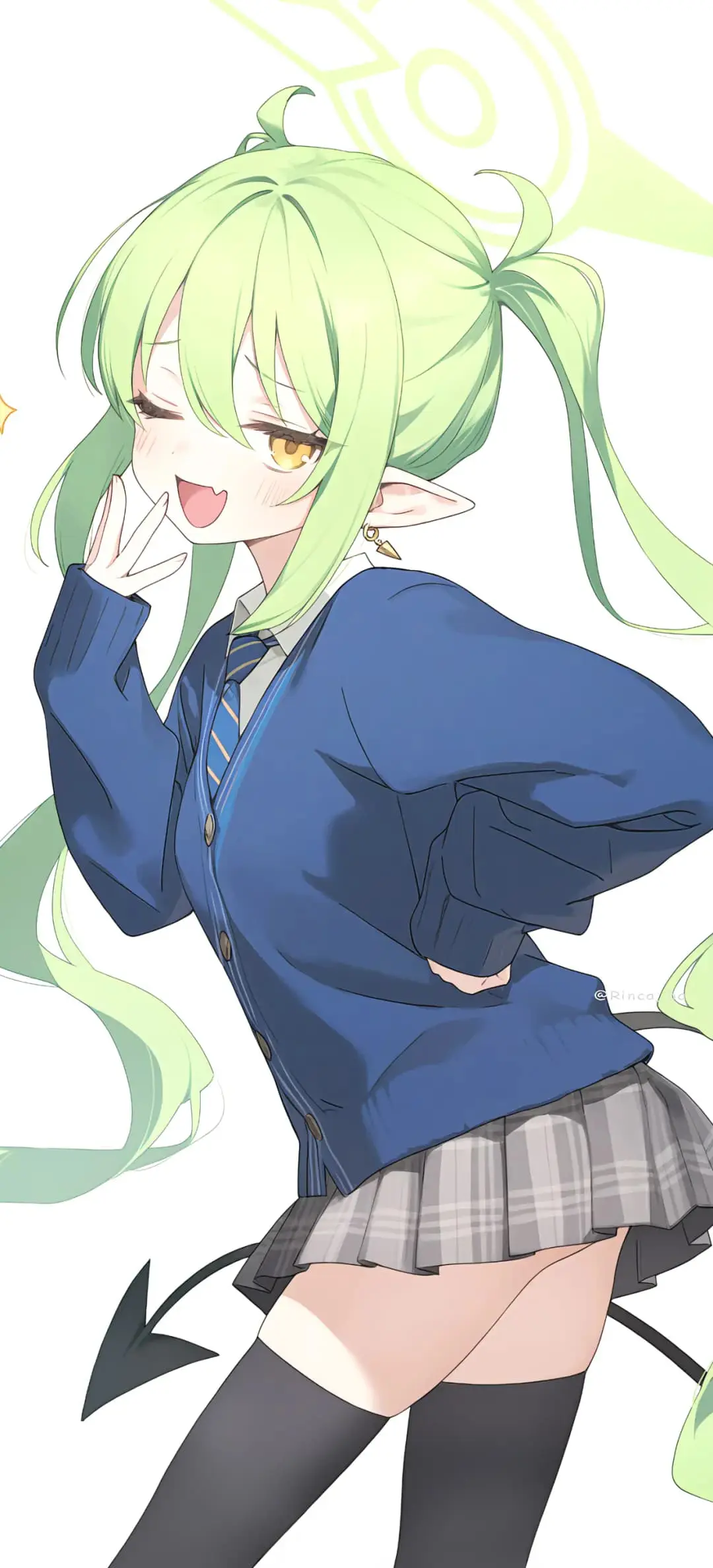 【动漫壁纸】原神 芙宁娜 蔚蓝档案 妃咲 普拉娜 兽耳美少女 雷姆 拉姆 插画美图推荐 手机壁纸-第5张
