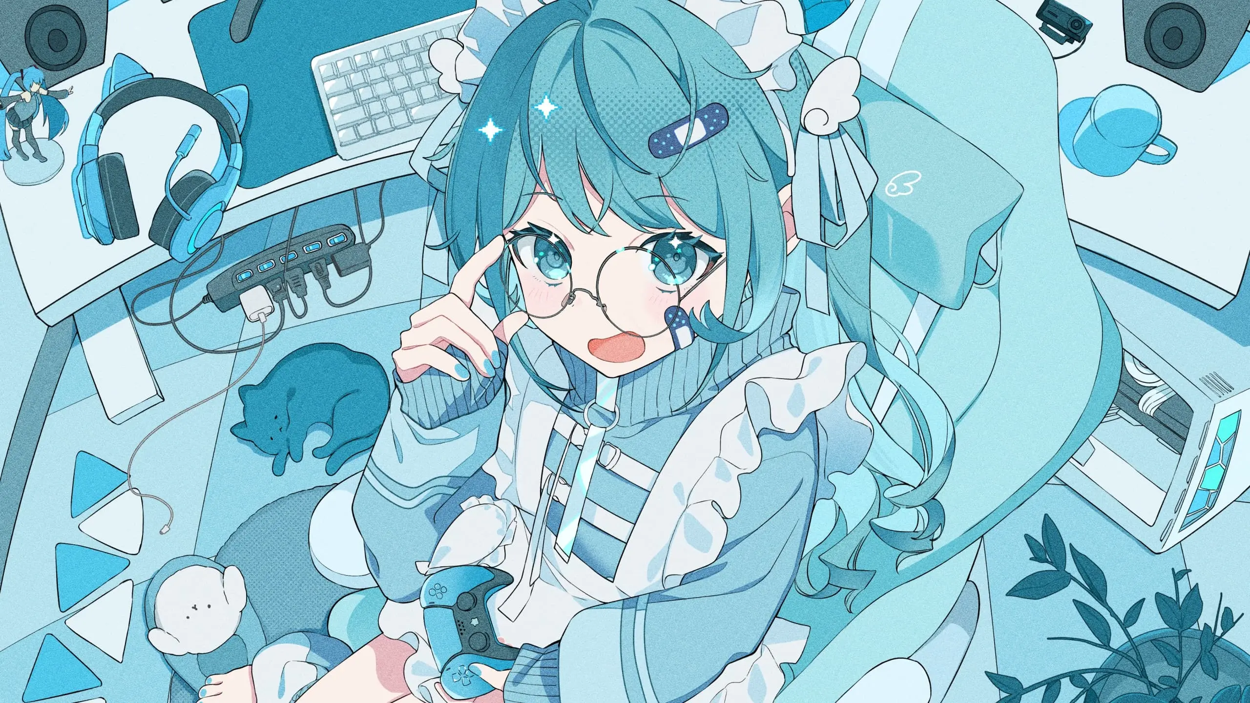 【动漫壁纸】约会大作战 時崎狂三 蔚蓝档案 小鸟游星野 飞鸟马时 绝区零 伊芙琳 Miku 原神 妮露 插画美图推荐 手机壁纸-第12张