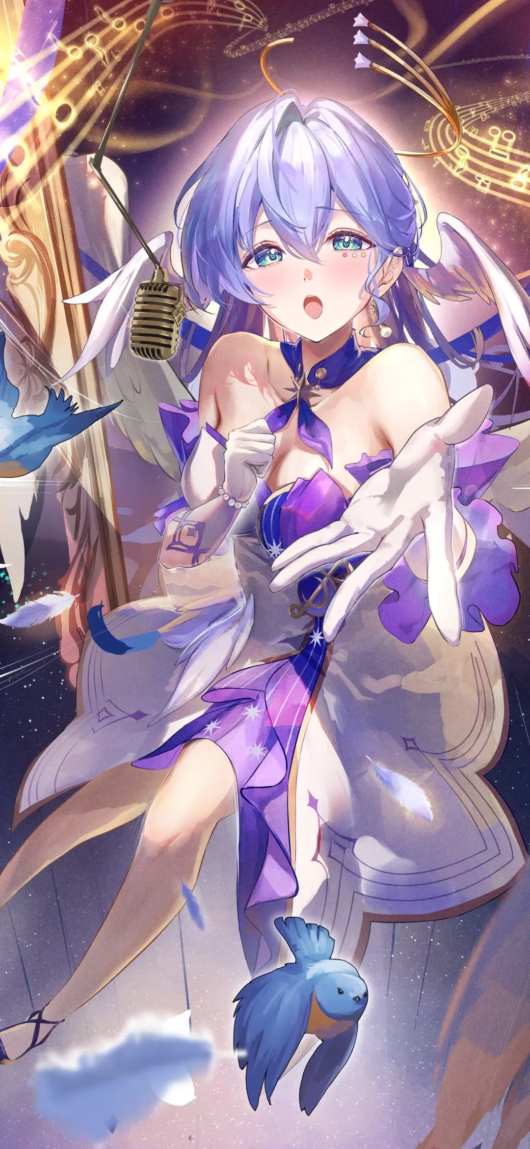 【动漫壁纸】绝区零 简杜 耀嘉音 伊芙琳 初音未来 原神 纳西妲 梦见月瑞希 星穹铁道 黑塔 知更鸟 插画美图推荐 手机壁纸-第4张