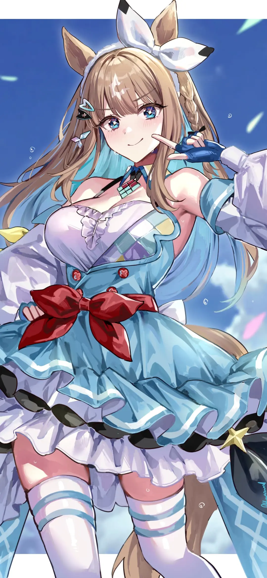 【动漫壁纸】绝区零 简杜 耀嘉音 伊芙琳 初音未来 原神 纳西妲 梦见月瑞希 星穹铁道 黑塔 知更鸟 插画美图推荐 手机壁纸-第7张