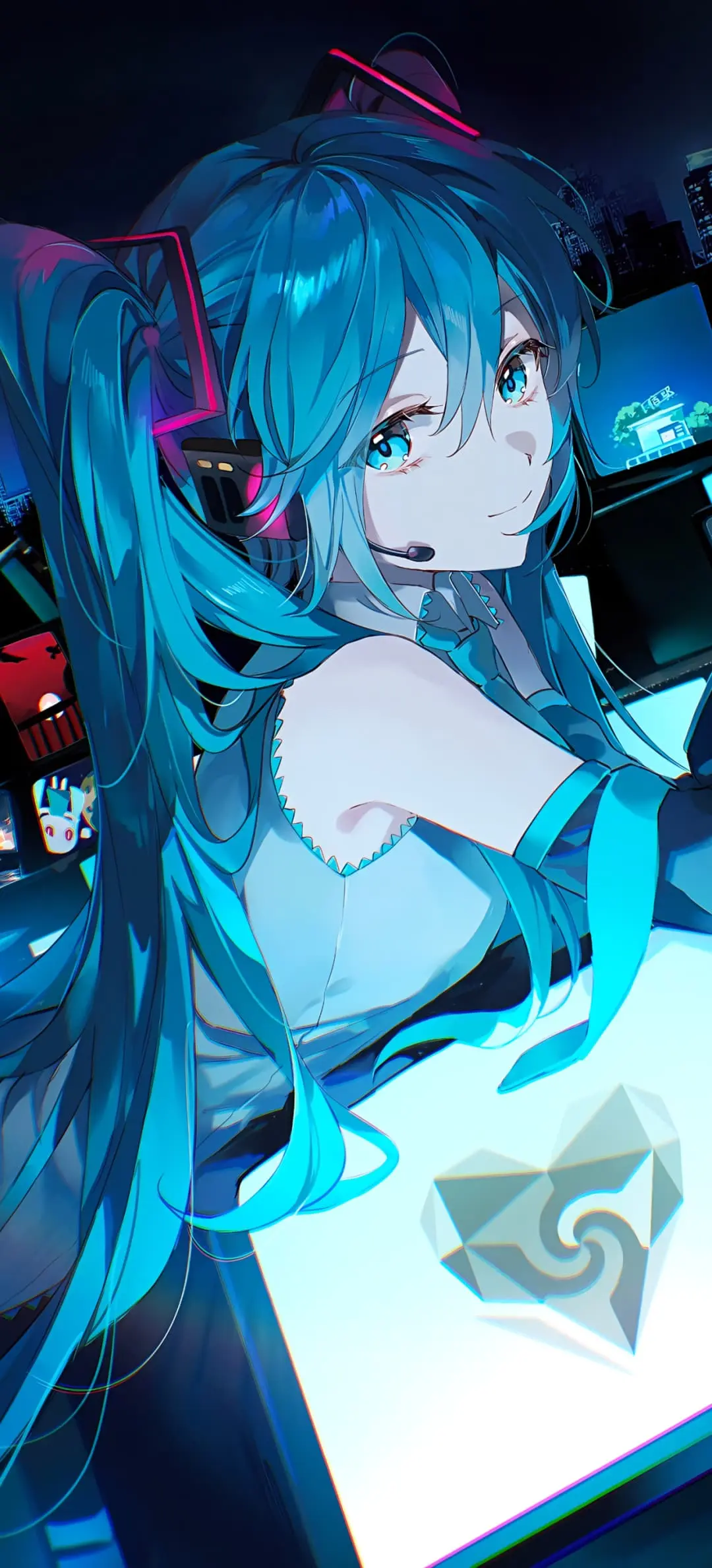 【动漫壁纸】原神 芙宁娜 小胡桃 蔚蓝档案 早濑优香 初音未来 鸣潮 长离 插画美图推荐 手机壁纸-第2张