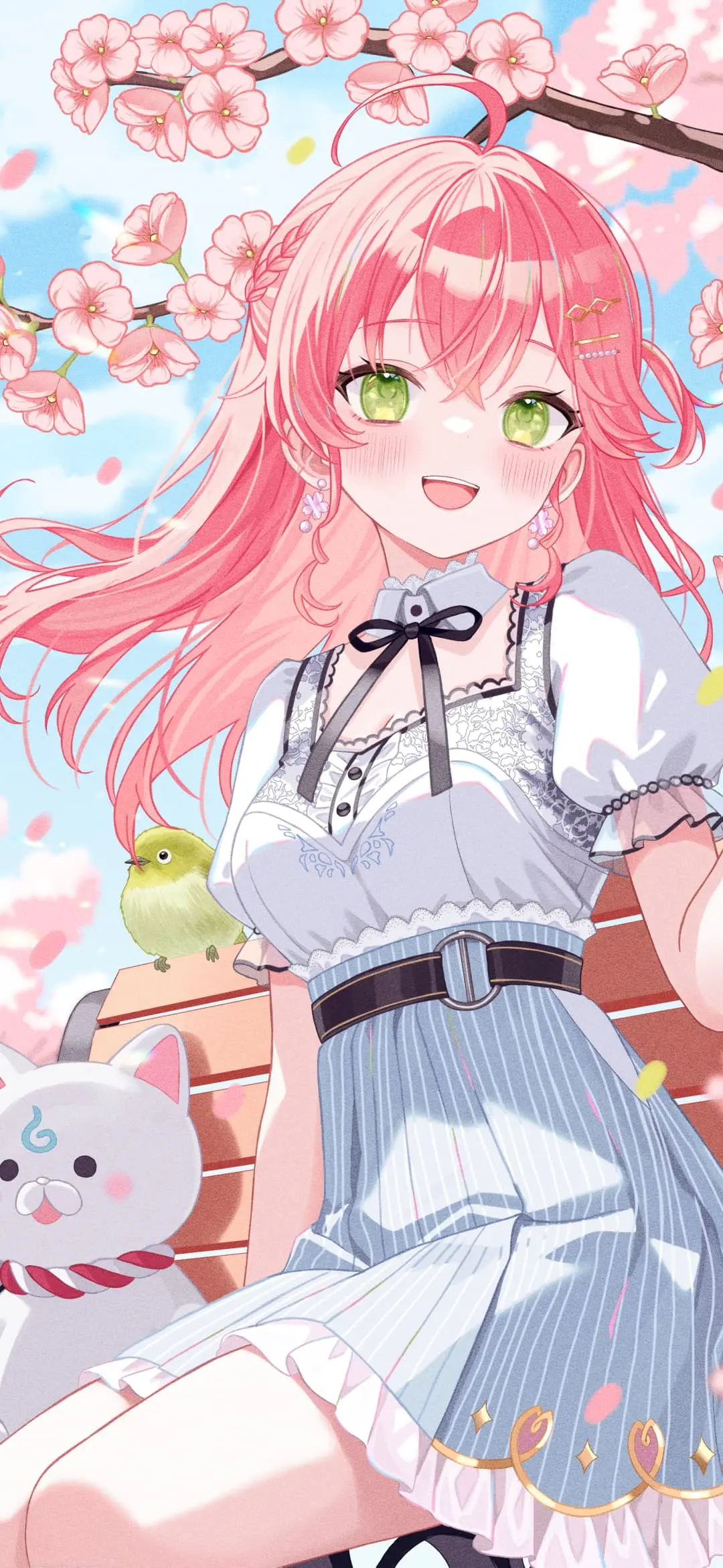 【动漫壁纸】蔚蓝档案 妃咲 小塗マキ 绝区零 玲 伊芙琳 东方Project 洩矢诹访子 初音未来 鸣潮 菲比 插画美图推荐-公众号小姨ai