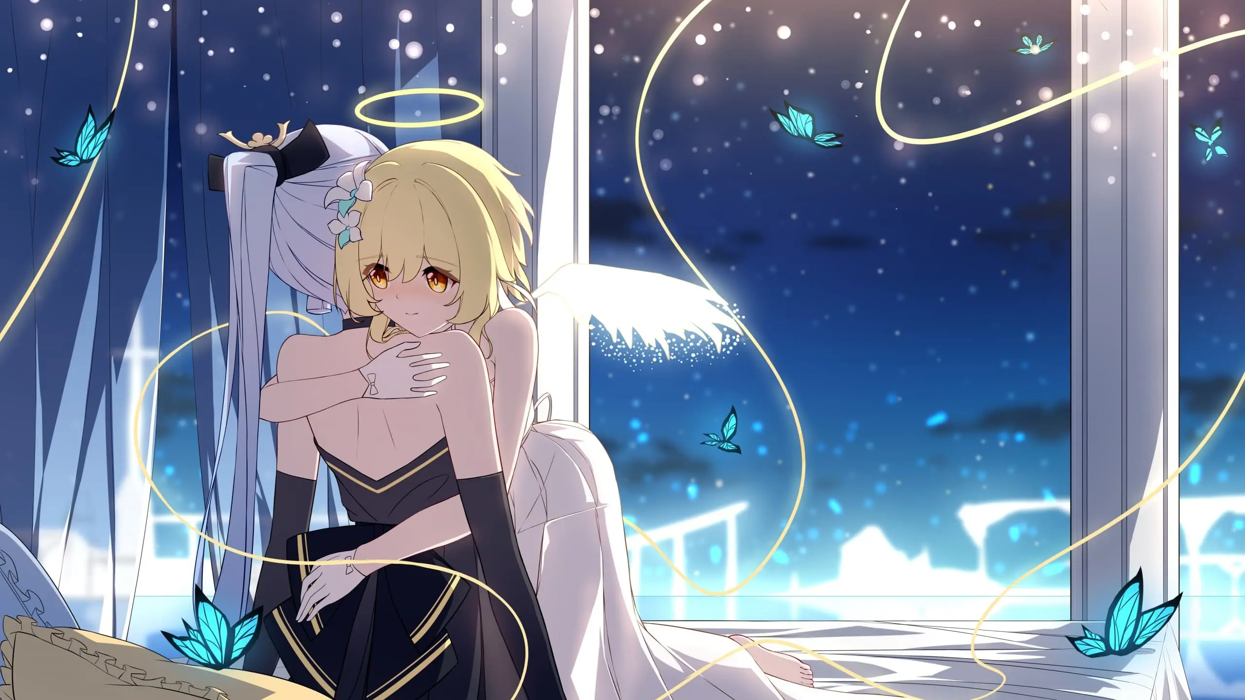 【动漫壁纸】蔚蓝档案 妃咲 小塗マキ 绝区零 玲 伊芙琳 东方Project 洩矢诹访子 初音未来 鸣潮 菲比 插画美图推荐 手机壁纸-第11张