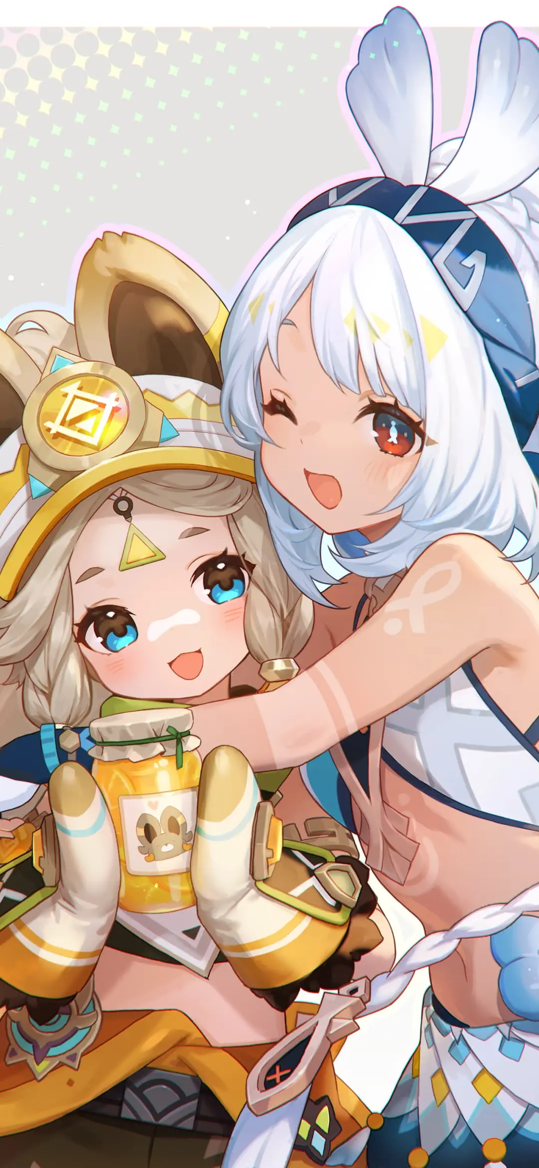 【动漫壁纸】莉可莉丝 千束×泷奈 初音未来 兽耳美少女 蔚蓝档案 笑面教授  调月莉音 原神 卡齐娜 玛拉妮 插画美图推荐 手机壁纸-第4张