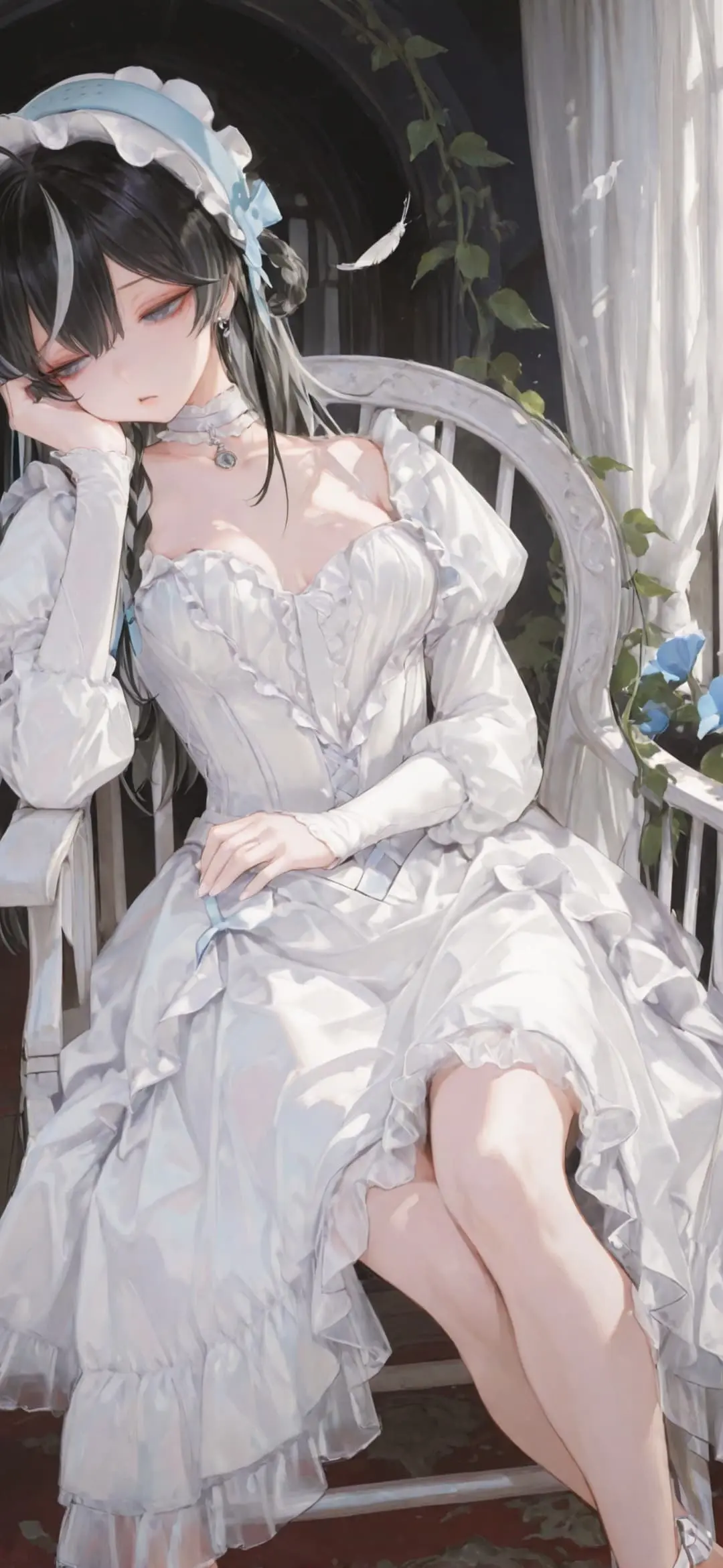 【动漫壁纸】莉可莉丝 千束×泷奈 初音未来 兽耳美少女 蔚蓝档案 笑面教授  调月莉音 原神 卡齐娜 玛拉妮 插画美图推荐 手机壁纸-第6张