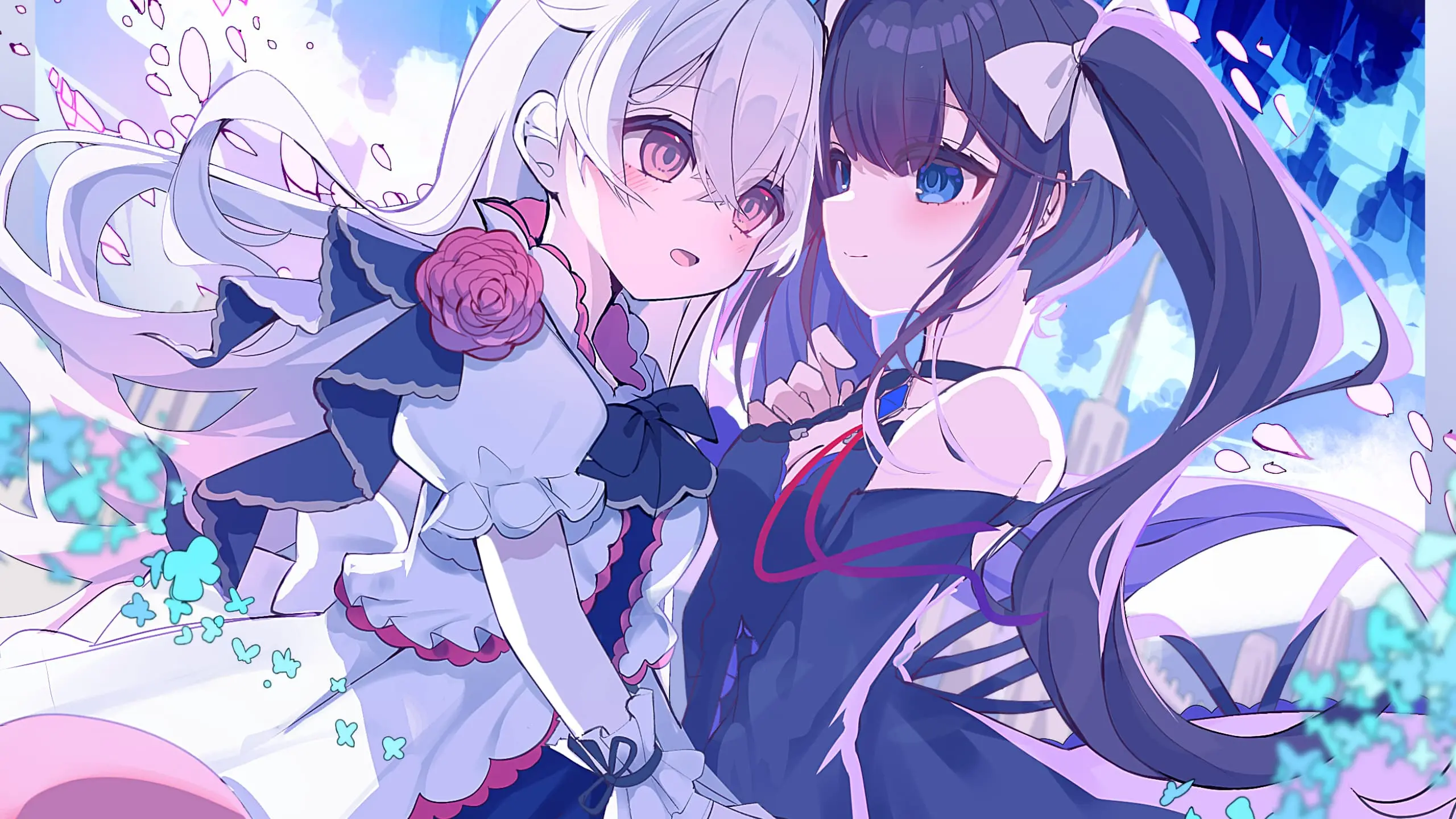 【动漫壁纸】莉可莉丝 千束×泷奈 初音未来 兽耳美少女 蔚蓝档案 笑面教授  调月莉音 原神 卡齐娜 玛拉妮 插画美图推荐 手机壁纸-第12张