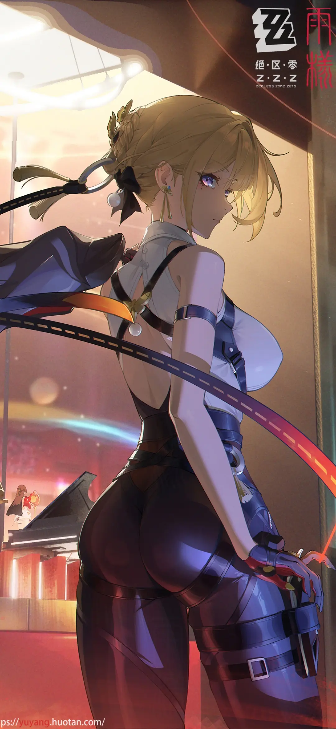 【动漫壁纸】明日方舟 爱布拉娜 蔚蓝档案 砂狼白子 初音未来 星穹铁道 流萤 绝区零 伊芙琳 插画美图推荐 壁纸-第1张