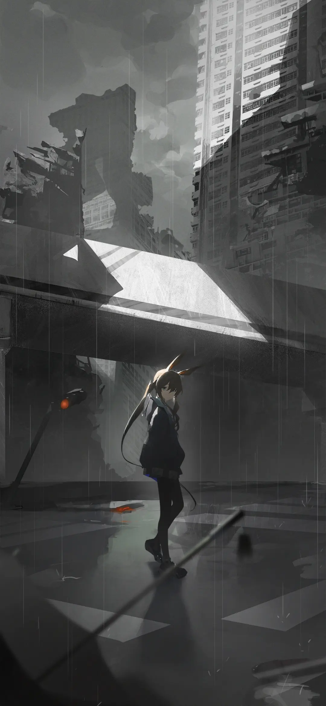 【动漫壁纸】明日方舟 爱布拉娜 蔚蓝档案 砂狼白子 初音未来 星穹铁道 流萤 绝区零 伊芙琳 插画美图推荐 壁纸-第3张
