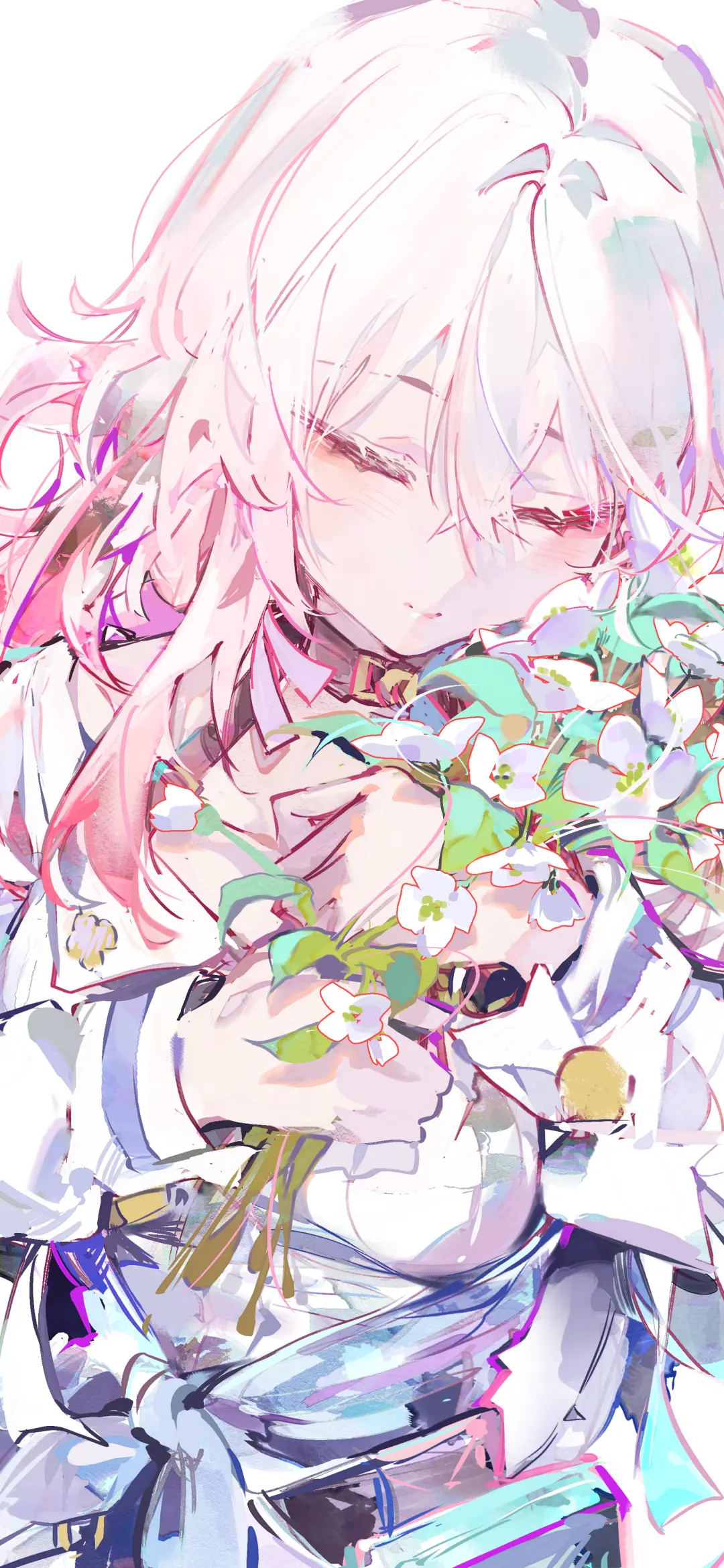 【动漫壁纸】明日方舟 爱布拉娜 蔚蓝档案 砂狼白子 初音未来 星穹铁道 流萤 绝区零 伊芙琳 插画美图推荐 壁纸-第9张