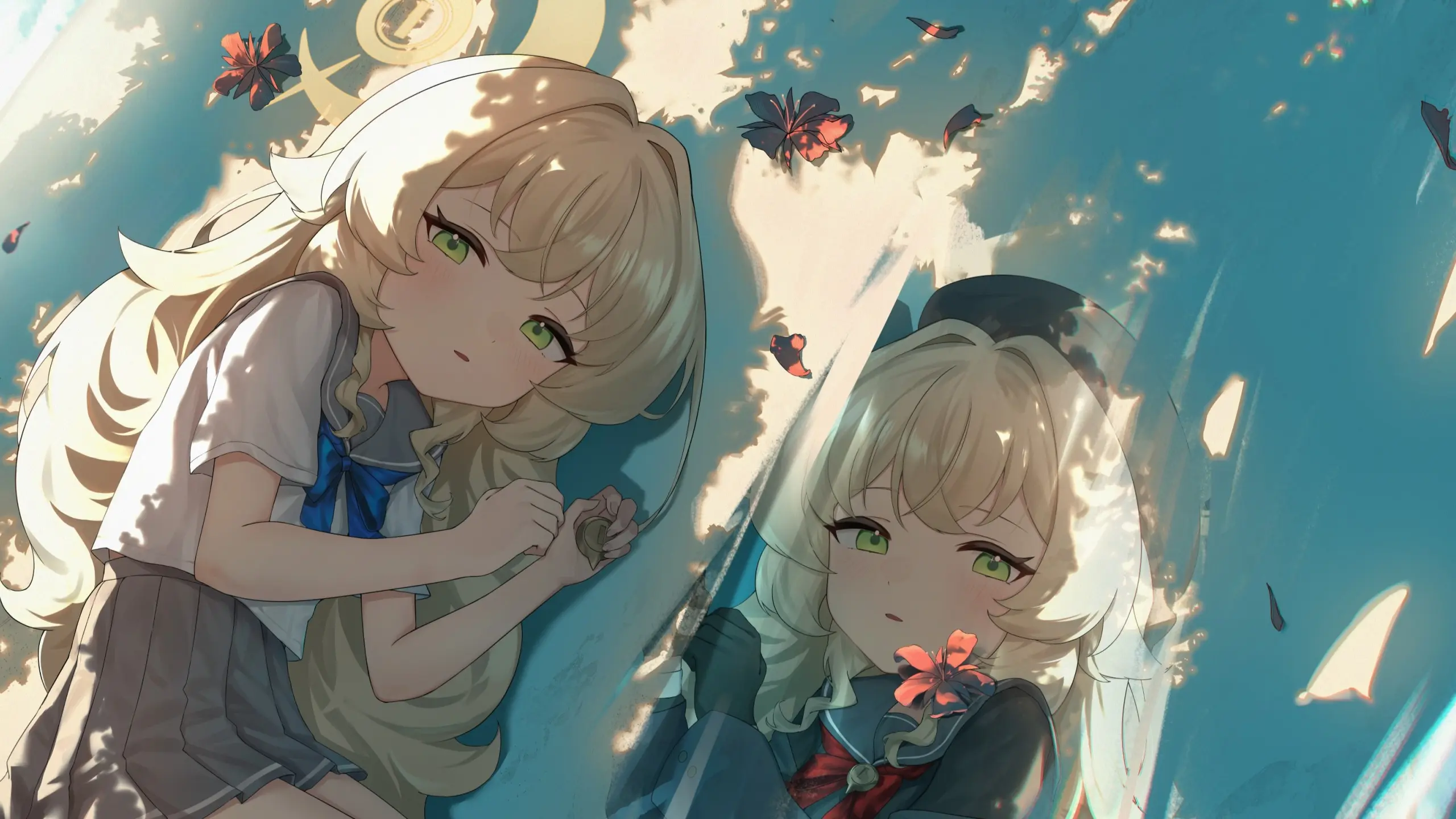 【动漫壁纸】明日方舟 爱布拉娜 蔚蓝档案 砂狼白子 初音未来 星穹铁道 流萤 绝区零 伊芙琳 插画美图推荐 壁纸-第14张