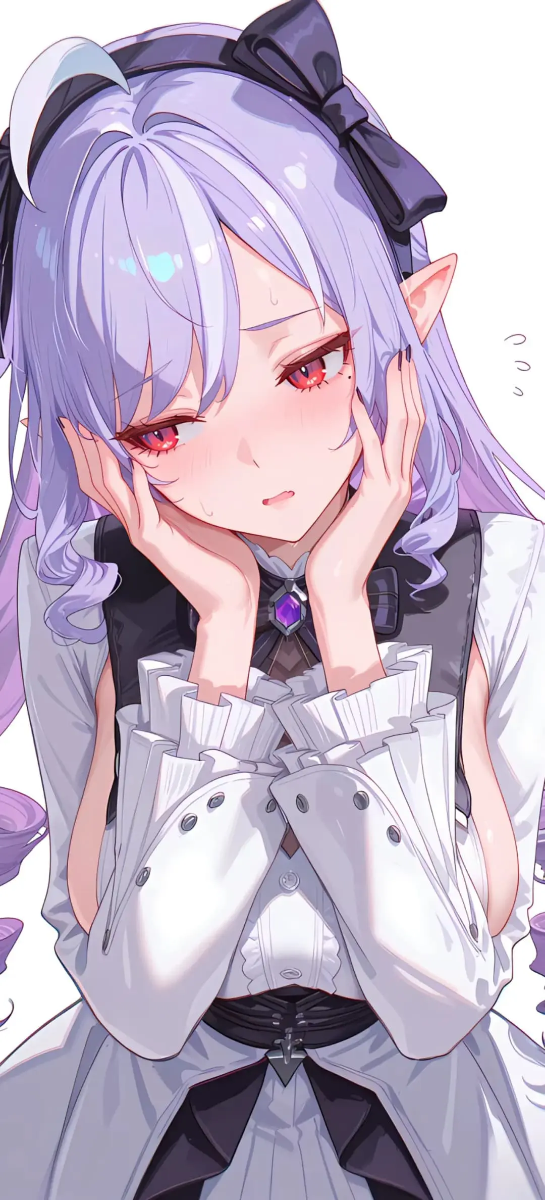 【动漫壁纸】鸣潮 菲比 蔚蓝档案 早濑优香 原神 芙宁娜 荧 插画美图推荐 手机壁纸-第5张