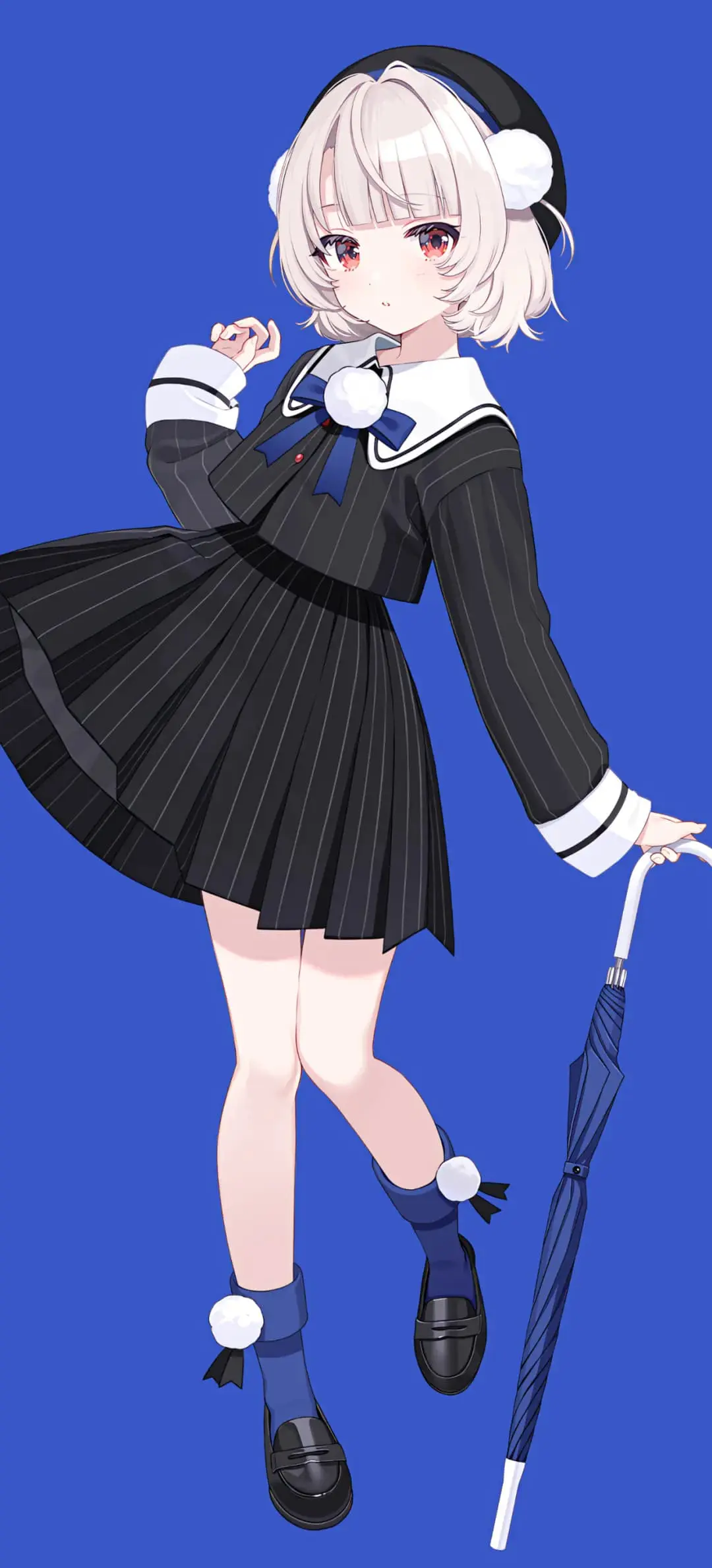 【动漫壁纸】鸣潮 菲比 蔚蓝档案 早濑优香 原神 芙宁娜 荧 插画美图推荐 手机壁纸-第9张