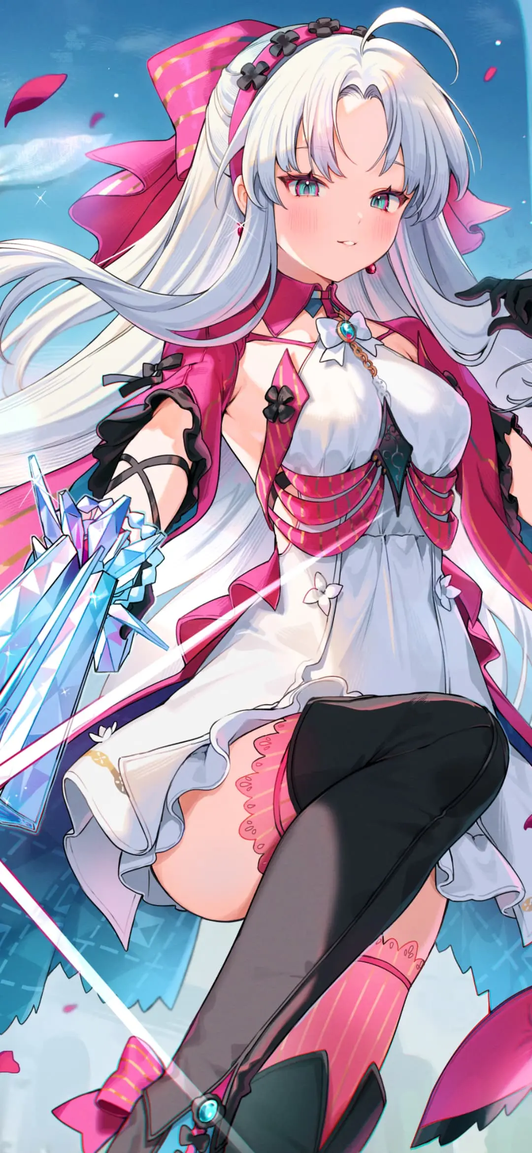 【动漫壁纸】初音未来 星穹铁道 流萤 遐蝶 蔚蓝档案 飞鸟马时 鸣潮 菲比 绝区零 艾莲乔 插画美图推荐 手机壁纸-第1张