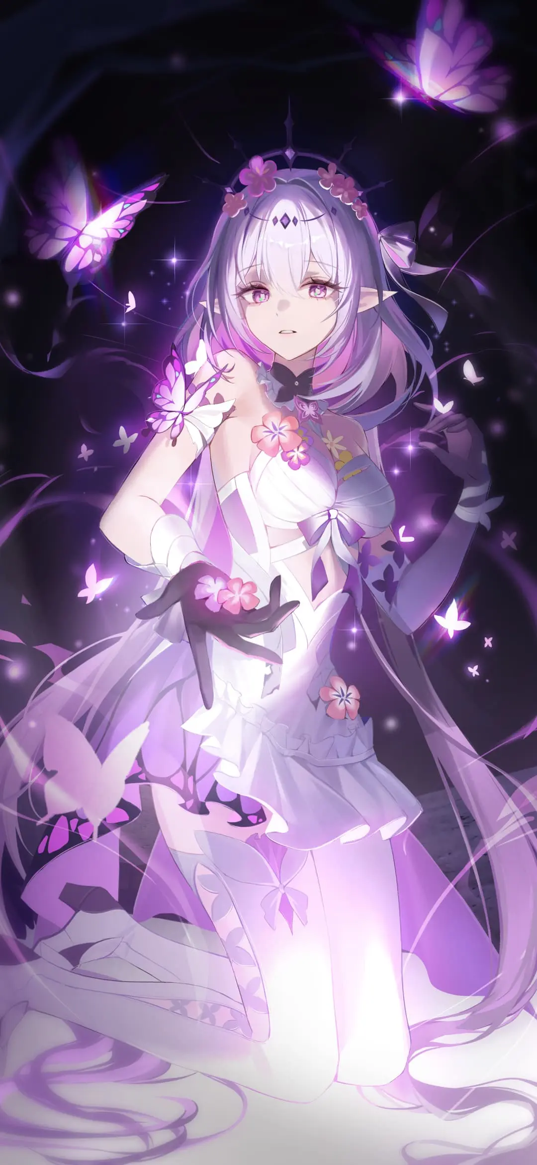 【动漫壁纸】初音未来 星穹铁道 流萤 遐蝶 蔚蓝档案 飞鸟马时 鸣潮 菲比 绝区零 艾莲乔 插画美图推荐 手机壁纸-第4张