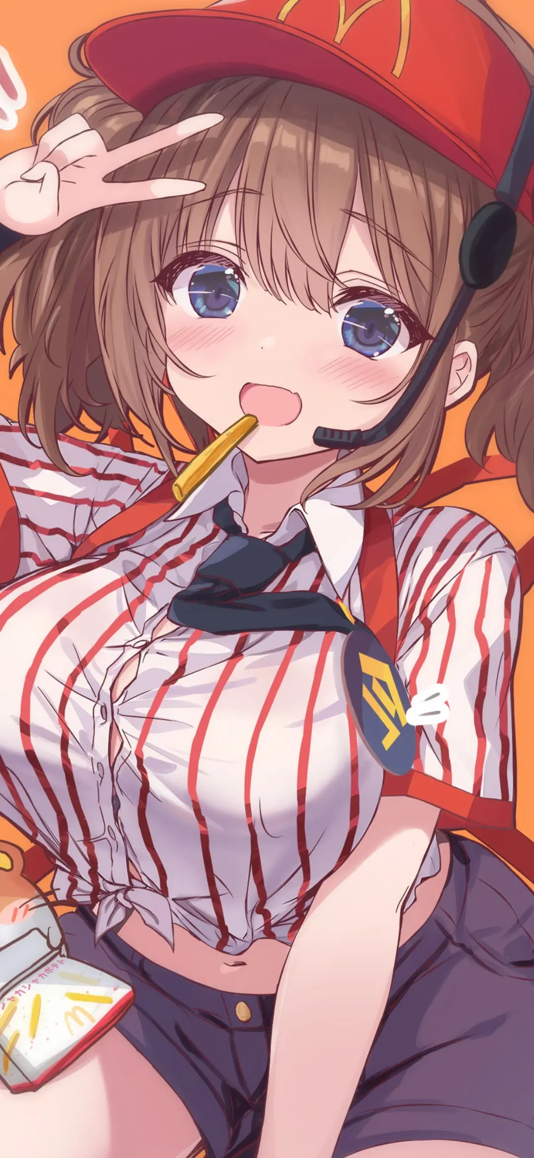 【动漫壁纸】现在就吃双层芝士堡娘 星穹铁道 萝莉缇宝 遐蝶 蔚蓝档案 槌永日和 绝区零 艾莲乔 插画美图推荐-公众号小姨ai