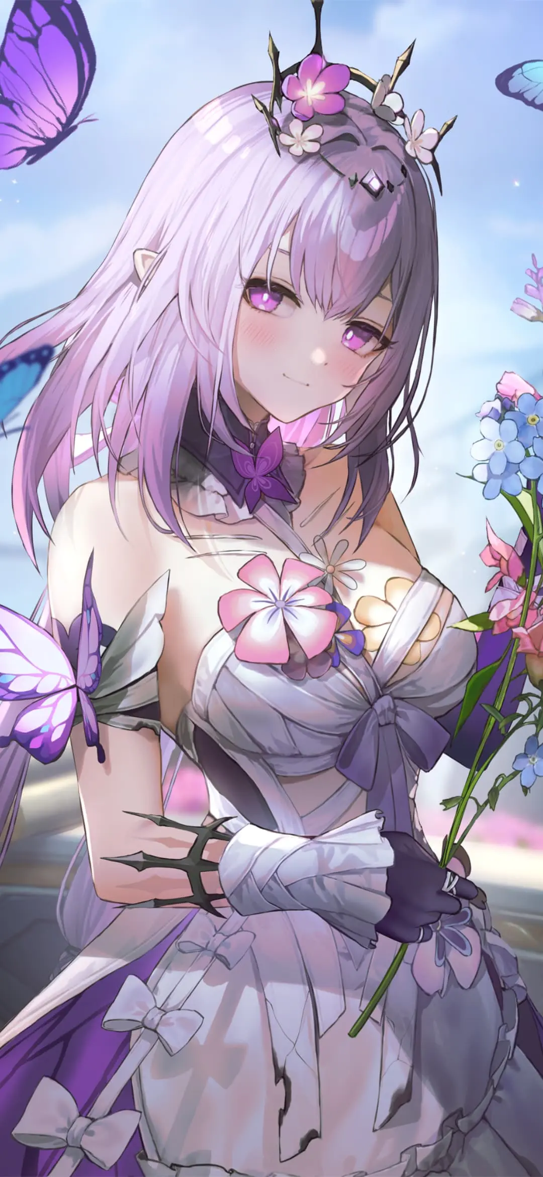 【动漫壁纸】原神 芙宁娜 星穹铁道 阿格莱雅 蔚蓝档案 砂狼白子 早濑优香 Miku 插画美图推荐 手机壁纸-第6张