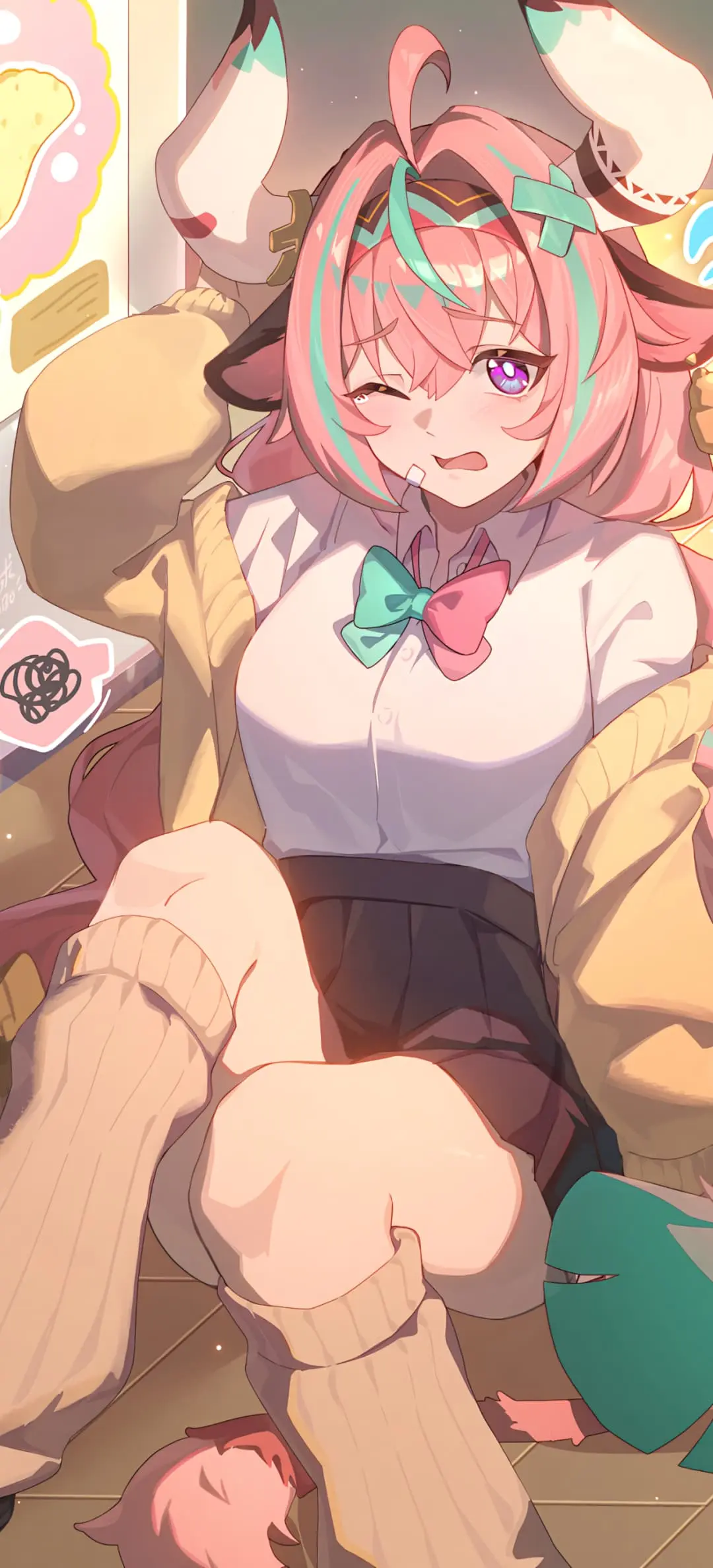 【动漫壁纸】原神 雷电将军 瓦雷莎 蔚蓝档案 砂狼白子 JK少女 绝区零 艾莲乔 星见雅 插画美图推荐 壁纸-第8张