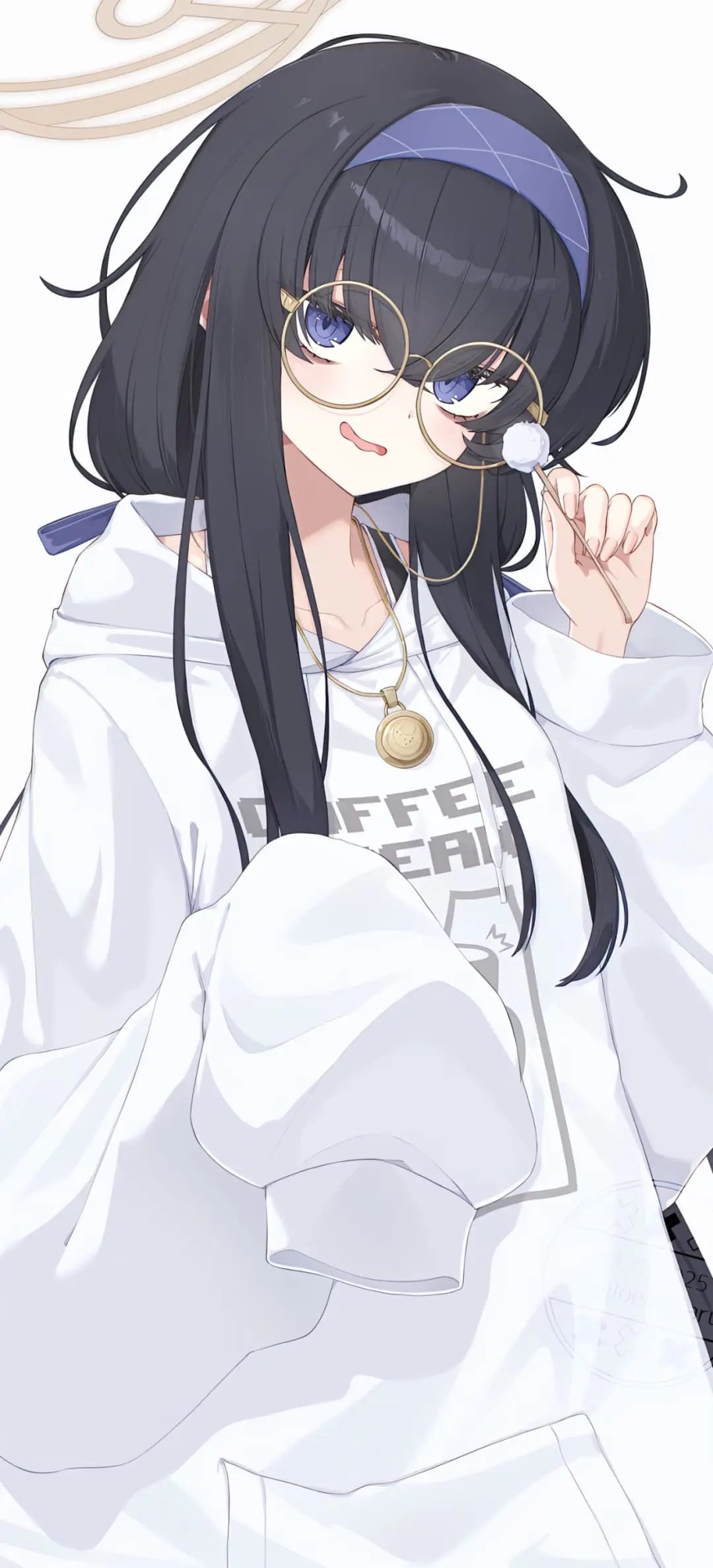 【动漫壁纸】蔚蓝档案 早濑优香 普拉娜 鸣潮 菲比 海边 双马尾美少女 插画美图推荐 手机壁纸-第9张
