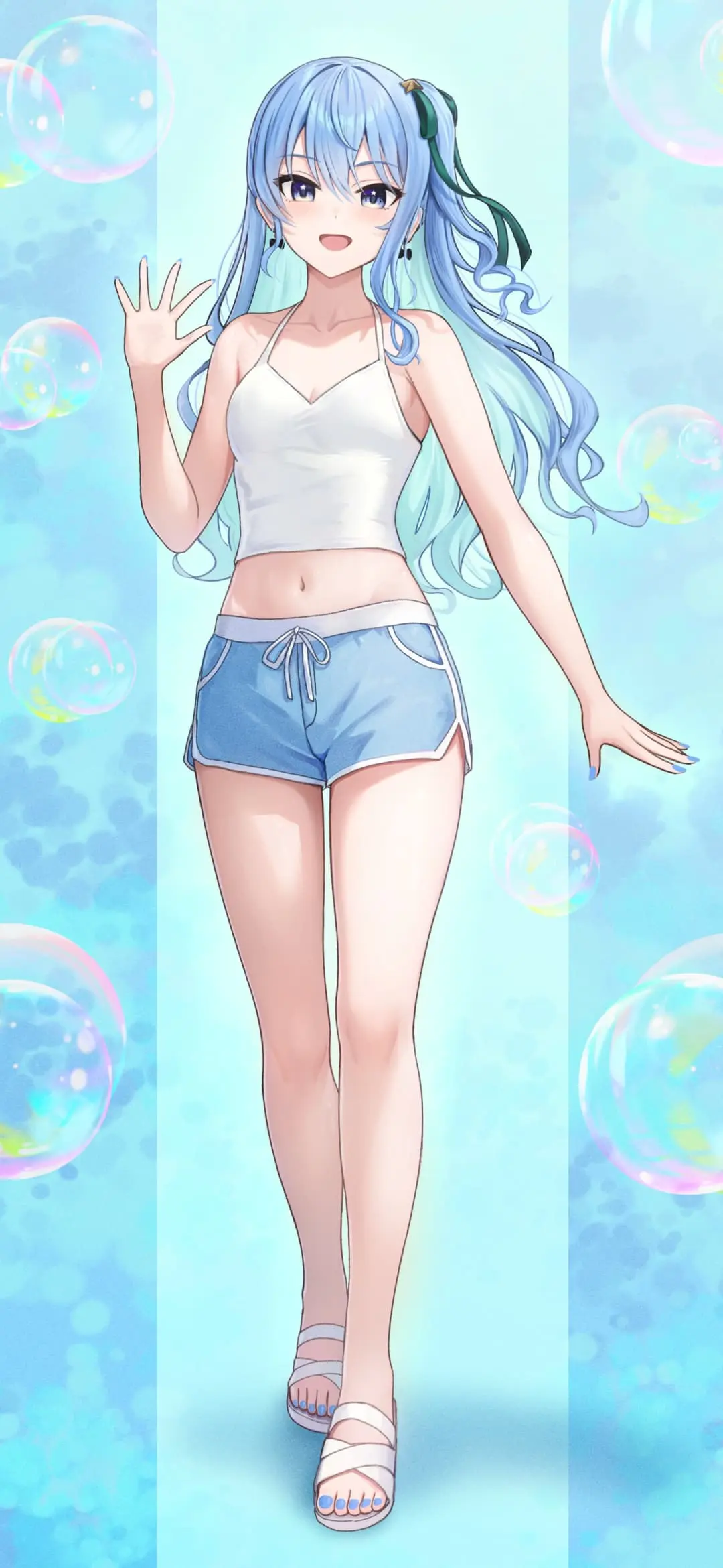 【动漫壁纸】蔚蓝档案 飞鸟马时 伊落マリー 兽耳粉毛女仆 Miku  星穹铁道 风堇 雪花菈米 插画美图推荐 手机壁纸-第4张