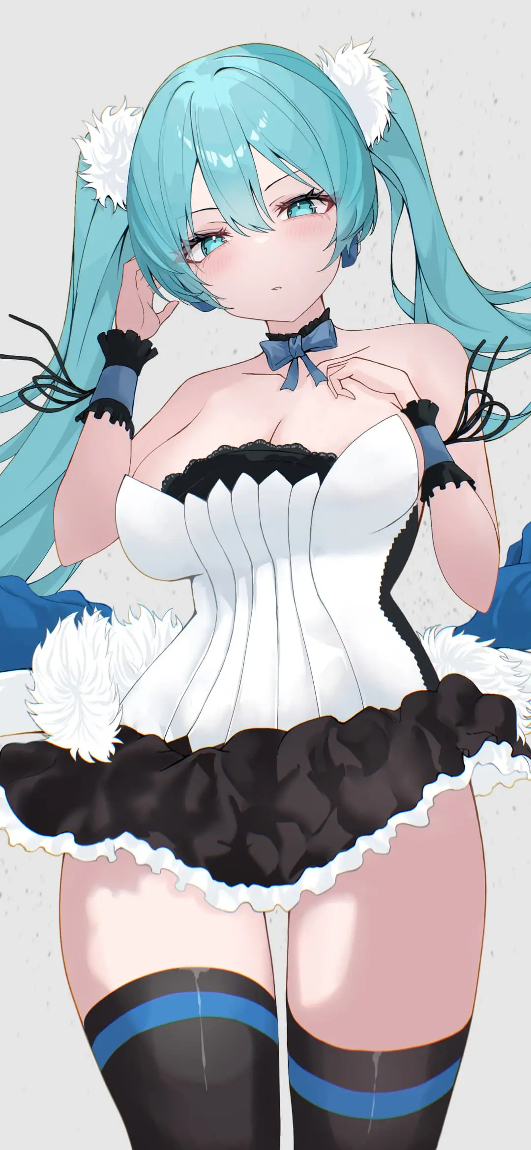 【动漫壁纸】蔚蓝档案 飞鸟马时 伊落マリー 兽耳粉毛女仆 Miku  星穹铁道 风堇 雪花菈米 插画美图推荐 手机壁纸-第6张