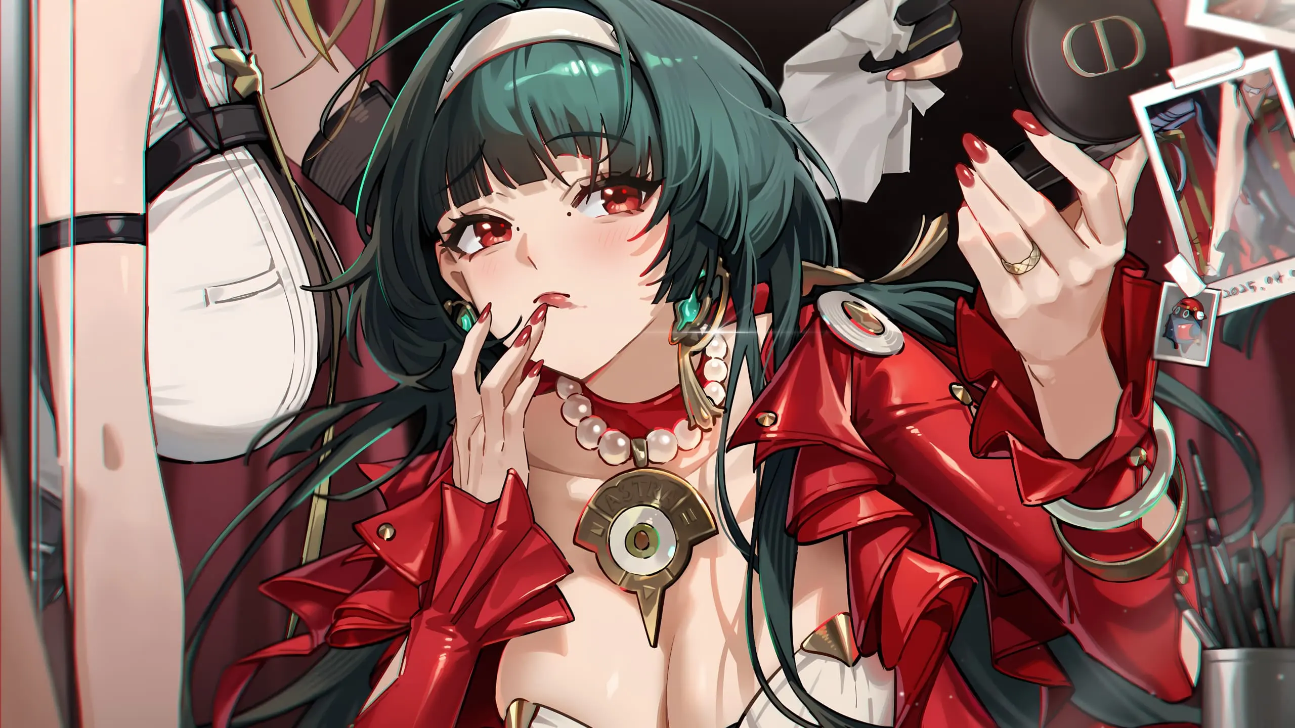 【动漫壁纸】绝区零 艾莲乔 耀嘉音 女仆美少女  星穹铁道 卡夫卡 花火 原神 胡桃 插画美图推荐 壁纸-第13张