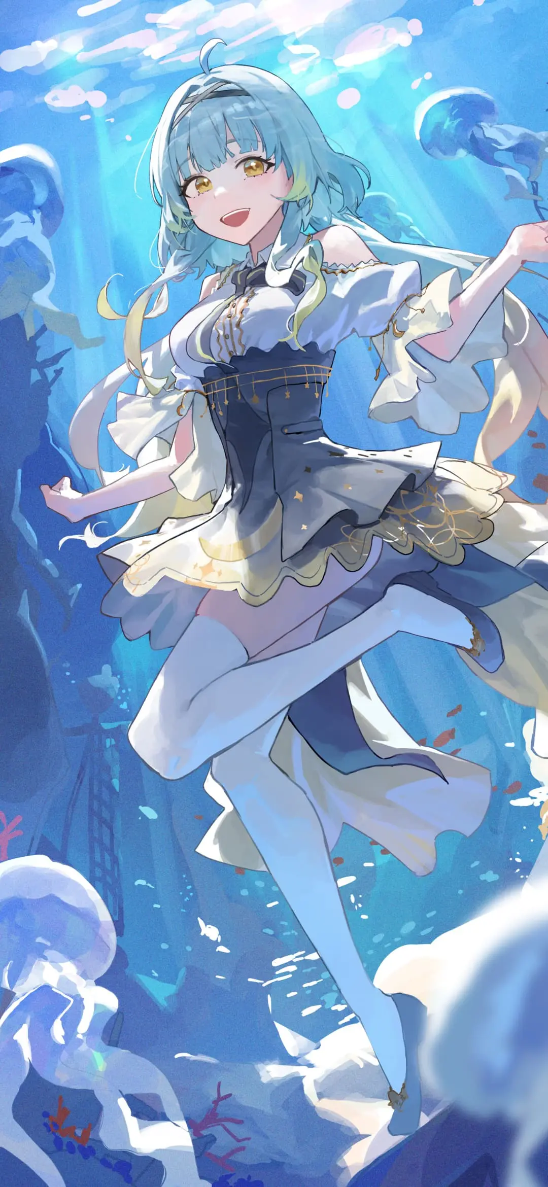 【动漫壁纸】木之本樱  巡音流歌 原神 瓦雷莎 绝区零 星见雅 星穹铁道 缇宝  蔚蓝档案 阿慈谷ヒフミ  插画美图推荐 手机壁纸-第5张