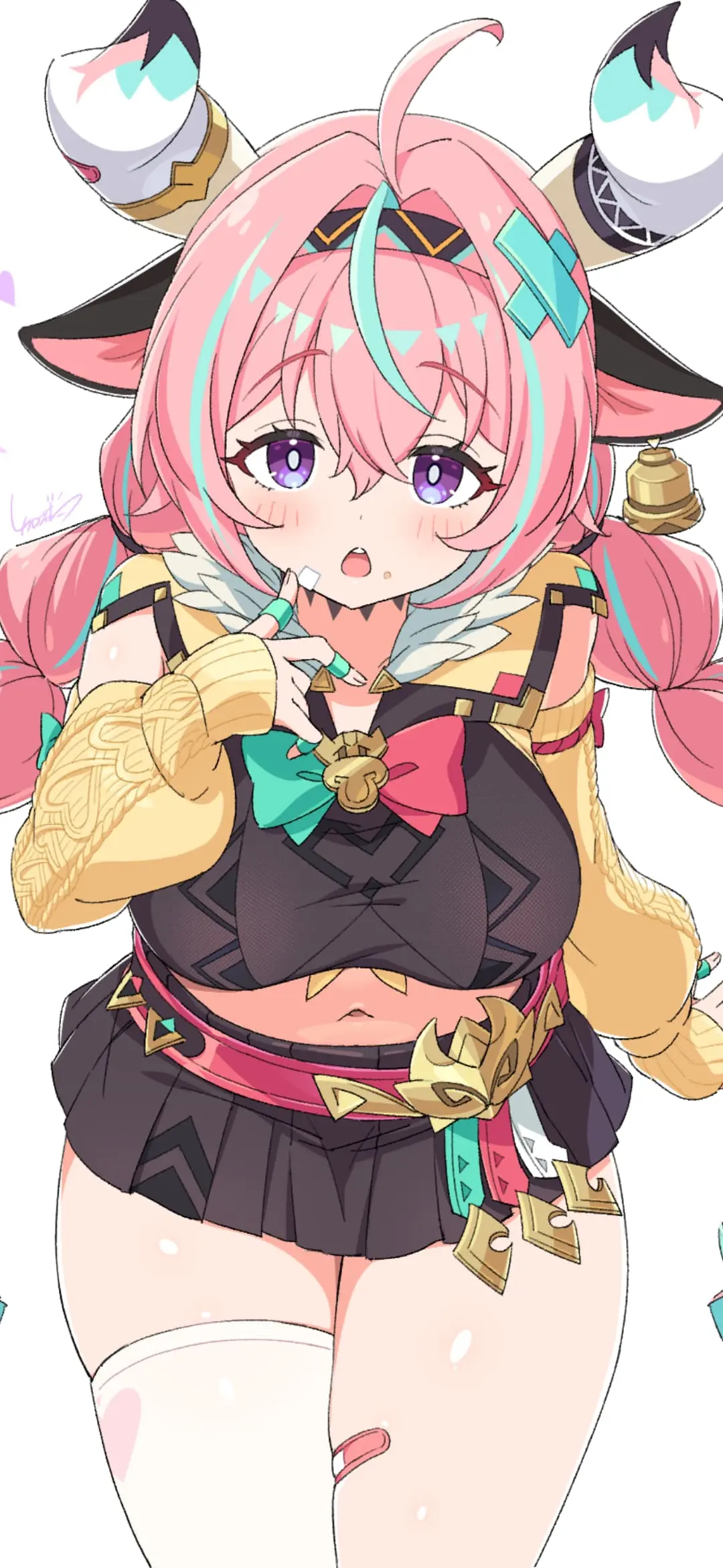 【动漫壁纸】木之本樱  巡音流歌 原神 瓦雷莎 绝区零 星见雅 星穹铁道 缇宝  蔚蓝档案 阿慈谷ヒフミ  插画美图推荐-公众号小姨ai