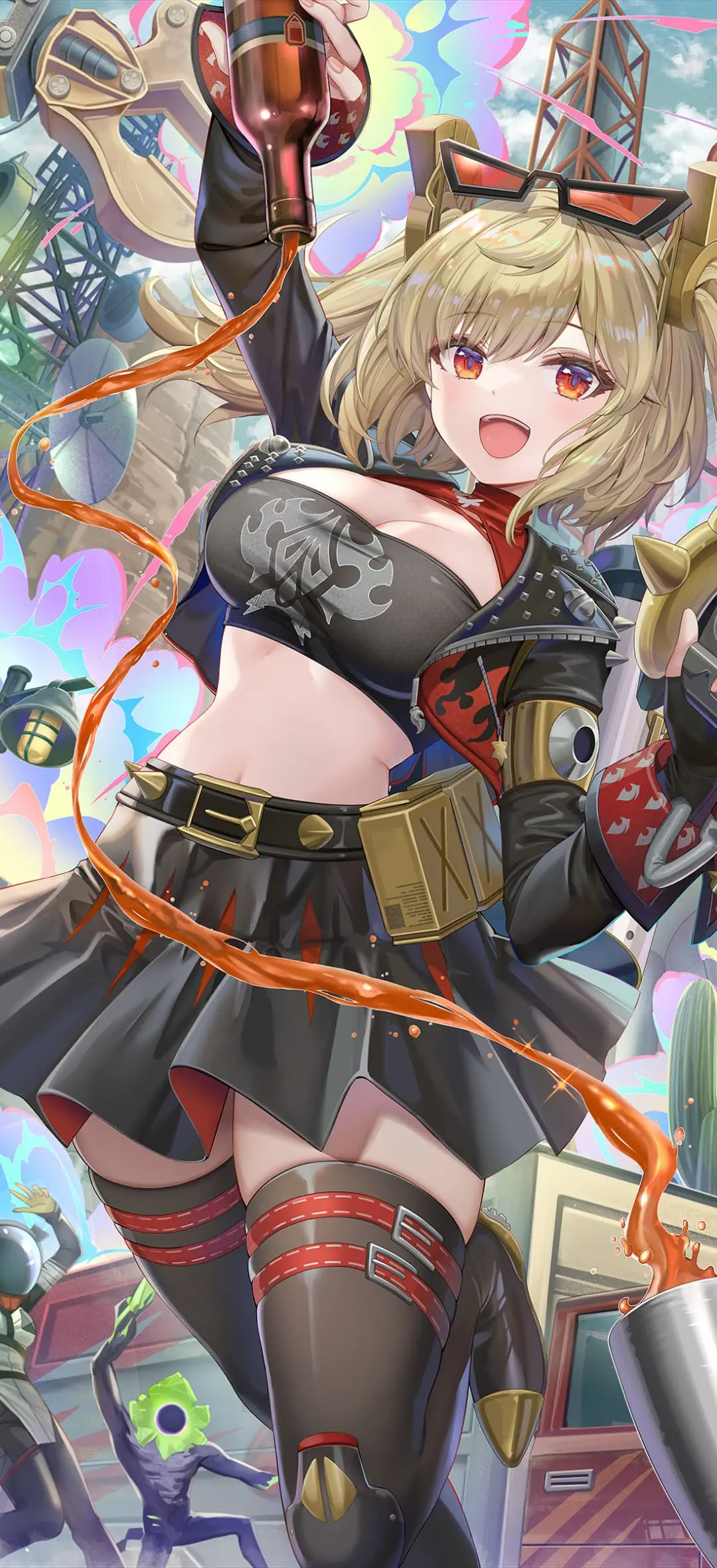 【动漫壁纸】星穹铁道 遐蝶  绝区零 柏妮思·怀特 明日方舟 女仆 原神 瓦雷莎 蔚蓝档案 圣园弥香 插画美图推荐 壁纸-第4张