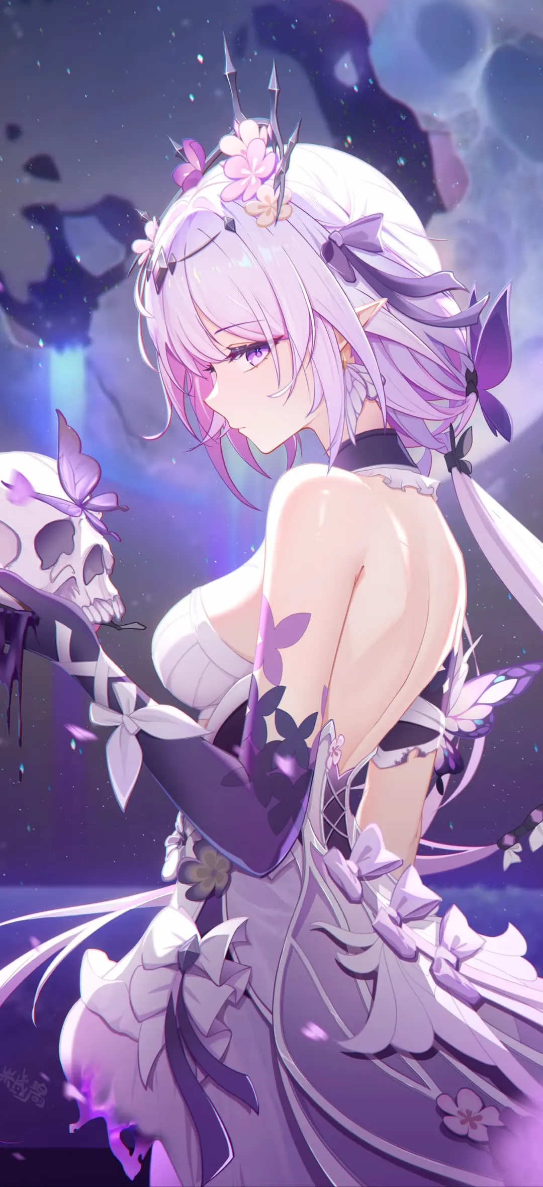【动漫壁纸】星穹铁道 遐蝶  绝区零 柏妮思·怀特 明日方舟 女仆 原神 瓦雷莎 蔚蓝档案 圣园弥香 插画美图推荐-公众号小姨ai