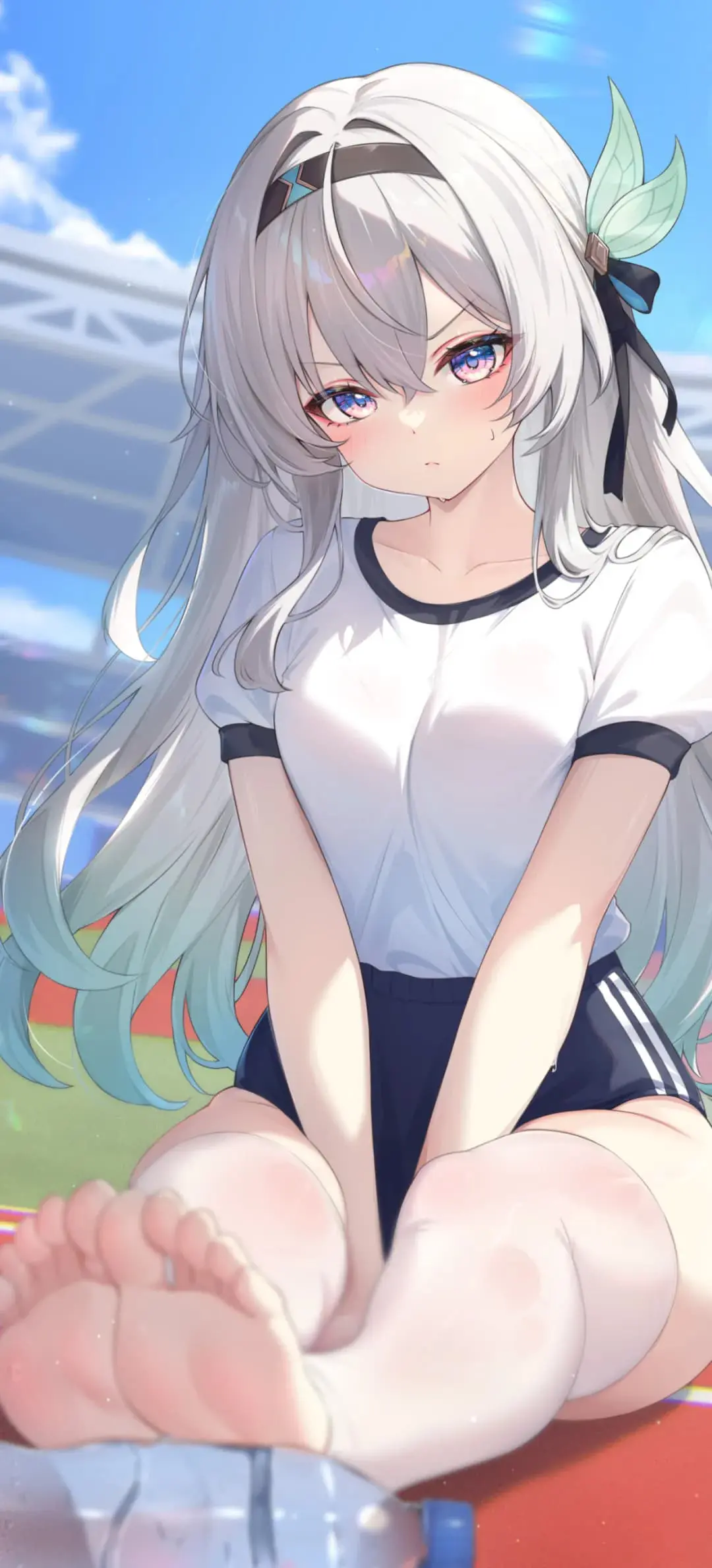动漫壁纸 星穹铁道 卡芙卡 流萤 绝区零 艾莲乔 蔚蓝档案 妃咲 葬送的芙莉莲 插画美图推荐-公众号小姨ai