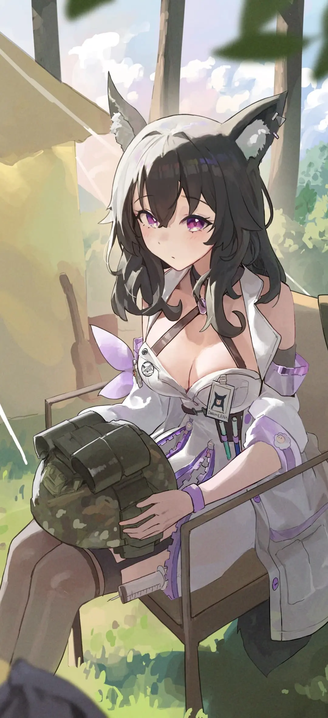 【动漫壁纸】鸣潮 菲比 芙露德莉斯 明日方舟 Mon3tr 原神 双马尾小胡桃 葬送的芙莉莲 插画美图推荐 壁纸-第2张