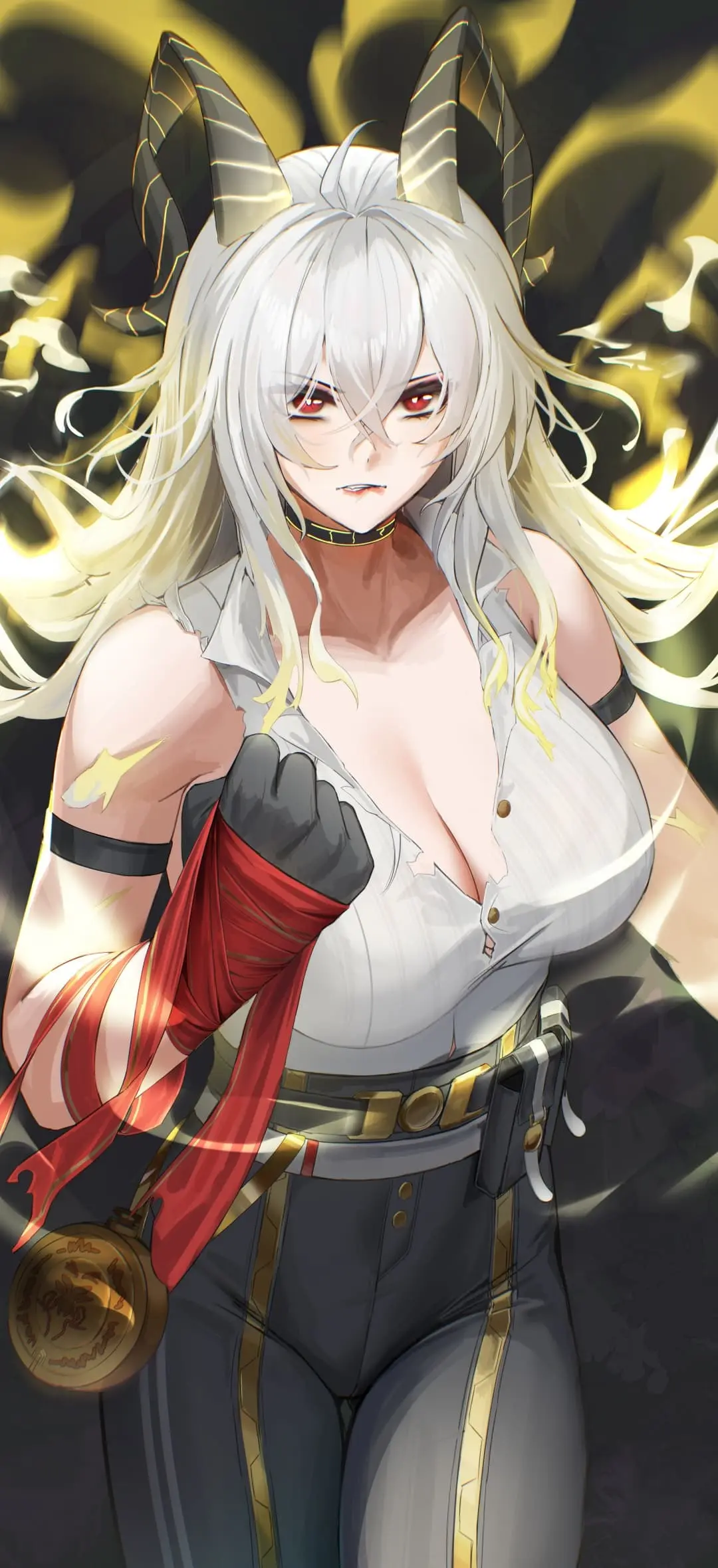 【动漫壁纸】鸣潮 菲比 芙露德莉斯 明日方舟 Mon3tr 原神 双马尾小胡桃 葬送的芙莉莲 插画美图推荐 壁纸-第9张