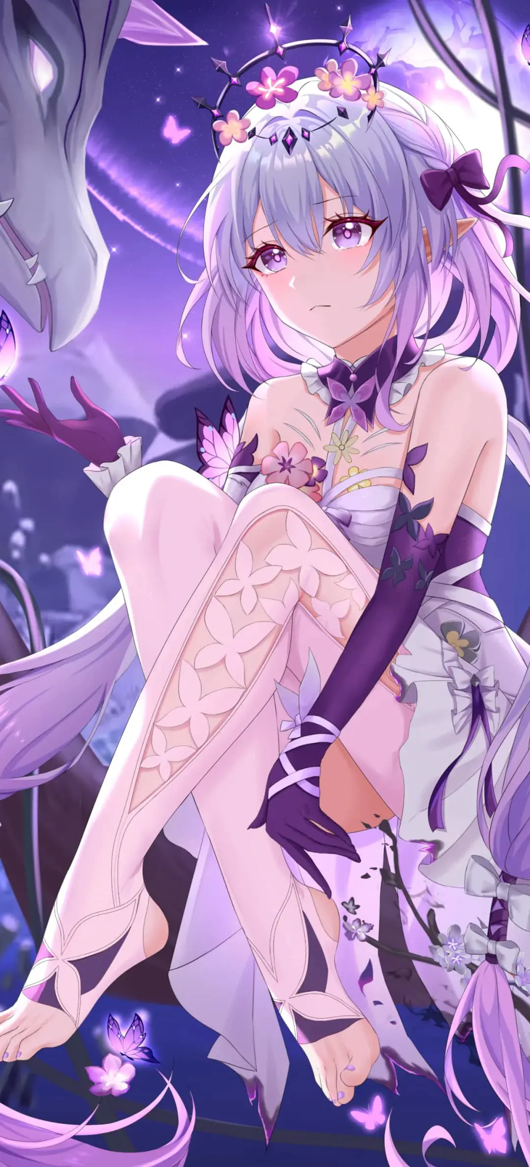 动漫壁纸 鸣潮 椿 双马尾初音未来 绝区零 星见雅 星穹铁道 遐蝶 插画美图推荐-公众号小姨ai