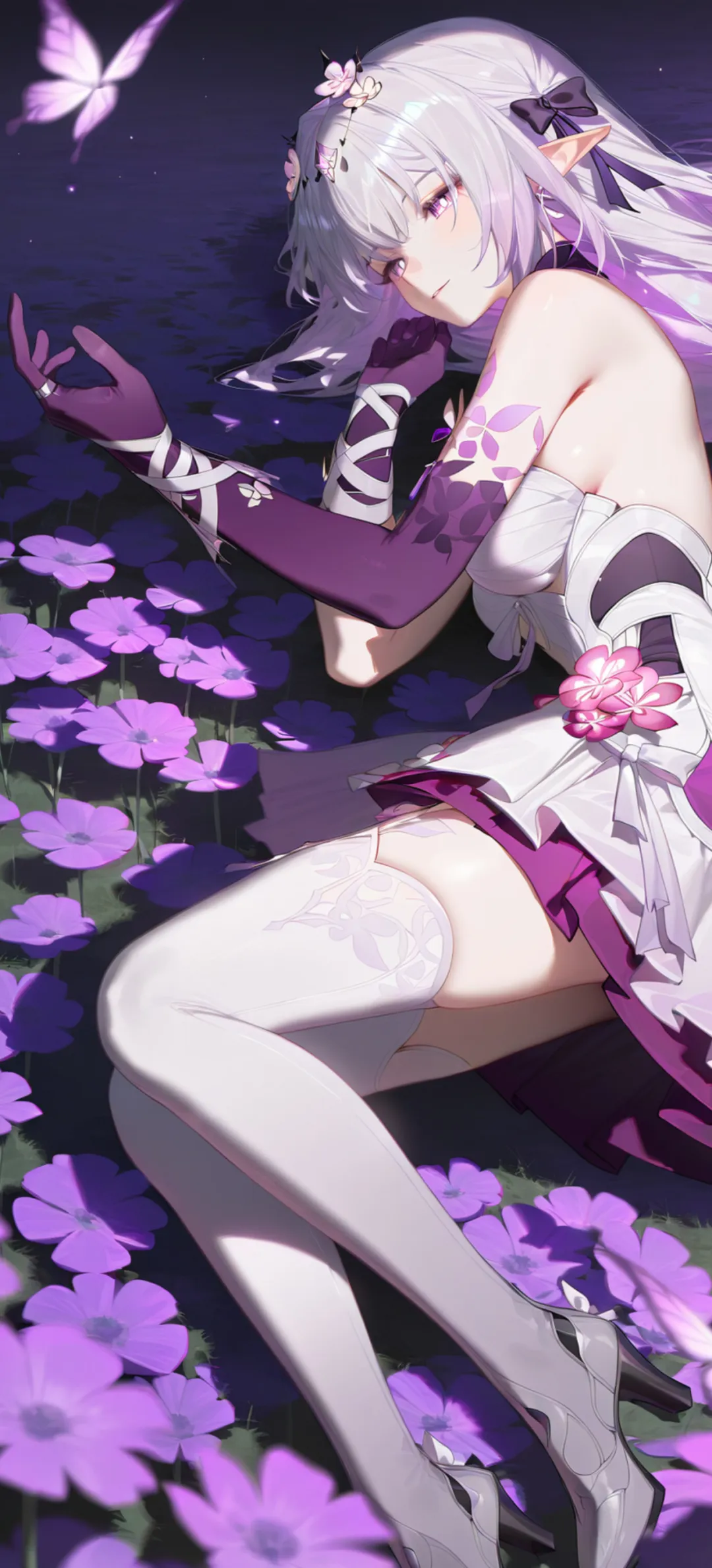 动漫壁纸 星穹铁道 遐蝶 停云 蔚蓝档案 妃咲 绝区零 伊芙琳 插画推荐-公众号小姨ai