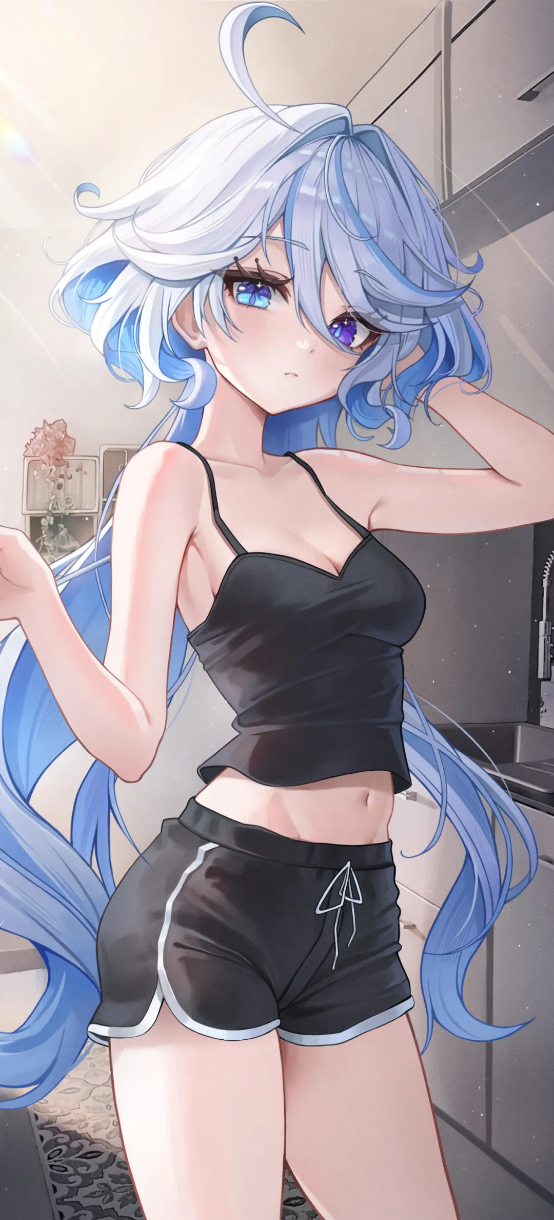 【动漫壁纸】原神 茜特菈莉 芙宁娜 初音未来 eva 明日香 蔚蓝档案 砂狼白子 鸣潮 菲比 插画美图推荐 手机壁纸-第3张