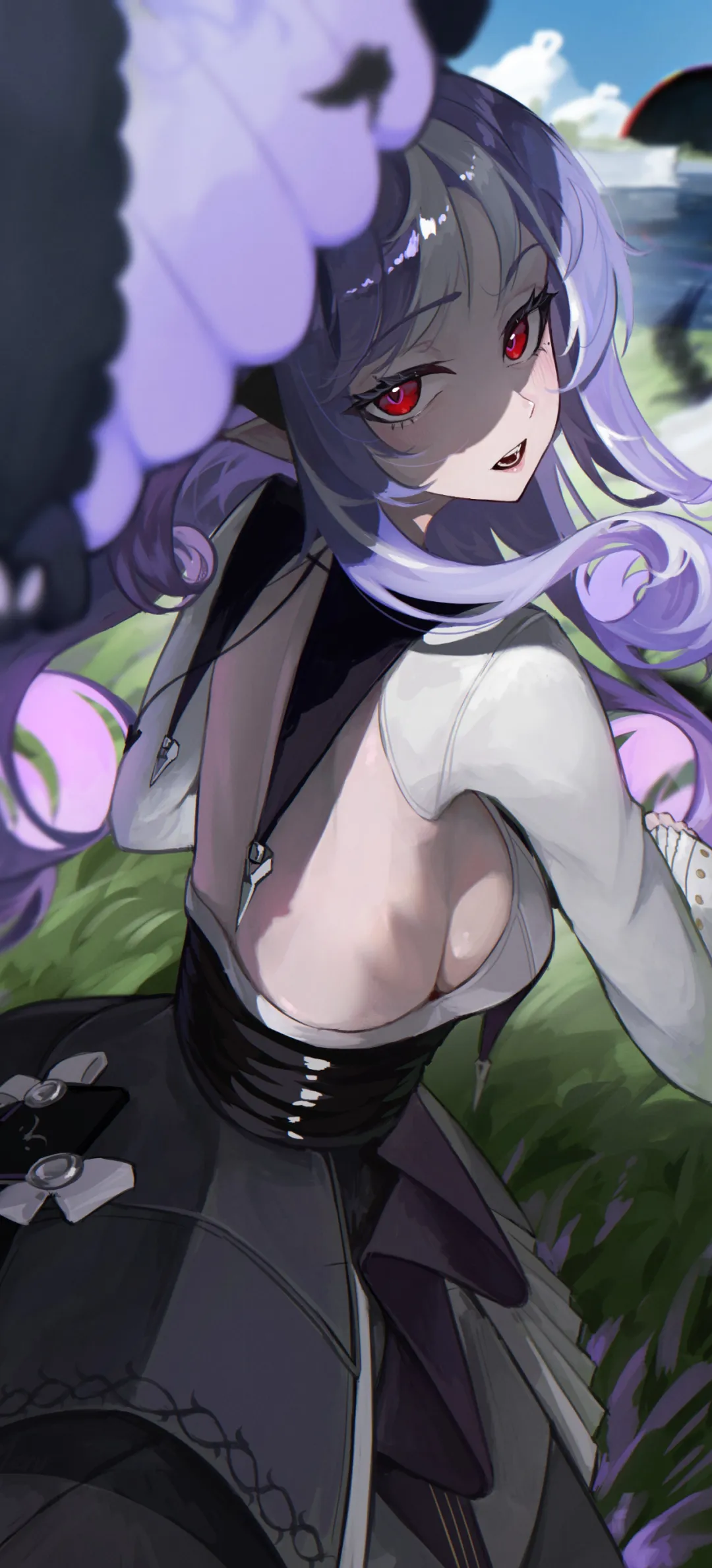 【动漫壁纸】原神 茜特菈莉 芙宁娜 初音未来 eva 明日香 蔚蓝档案 砂狼白子 鸣潮 菲比 插画美图推荐 手机壁纸-第12张