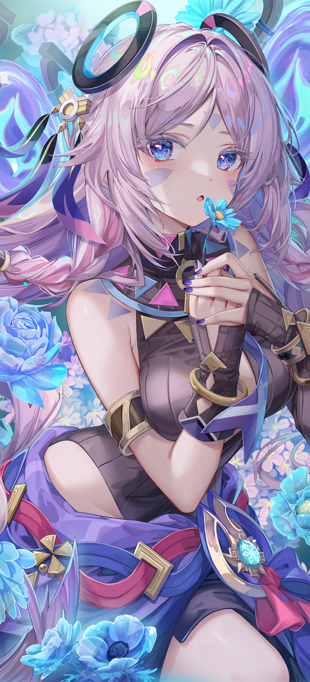 【动漫壁纸】原神 茜特菈莉 芙宁娜 初音未来 eva 明日香 蔚蓝档案 砂狼白子 鸣潮 菲比 插画美图推荐 手机壁纸-第19张