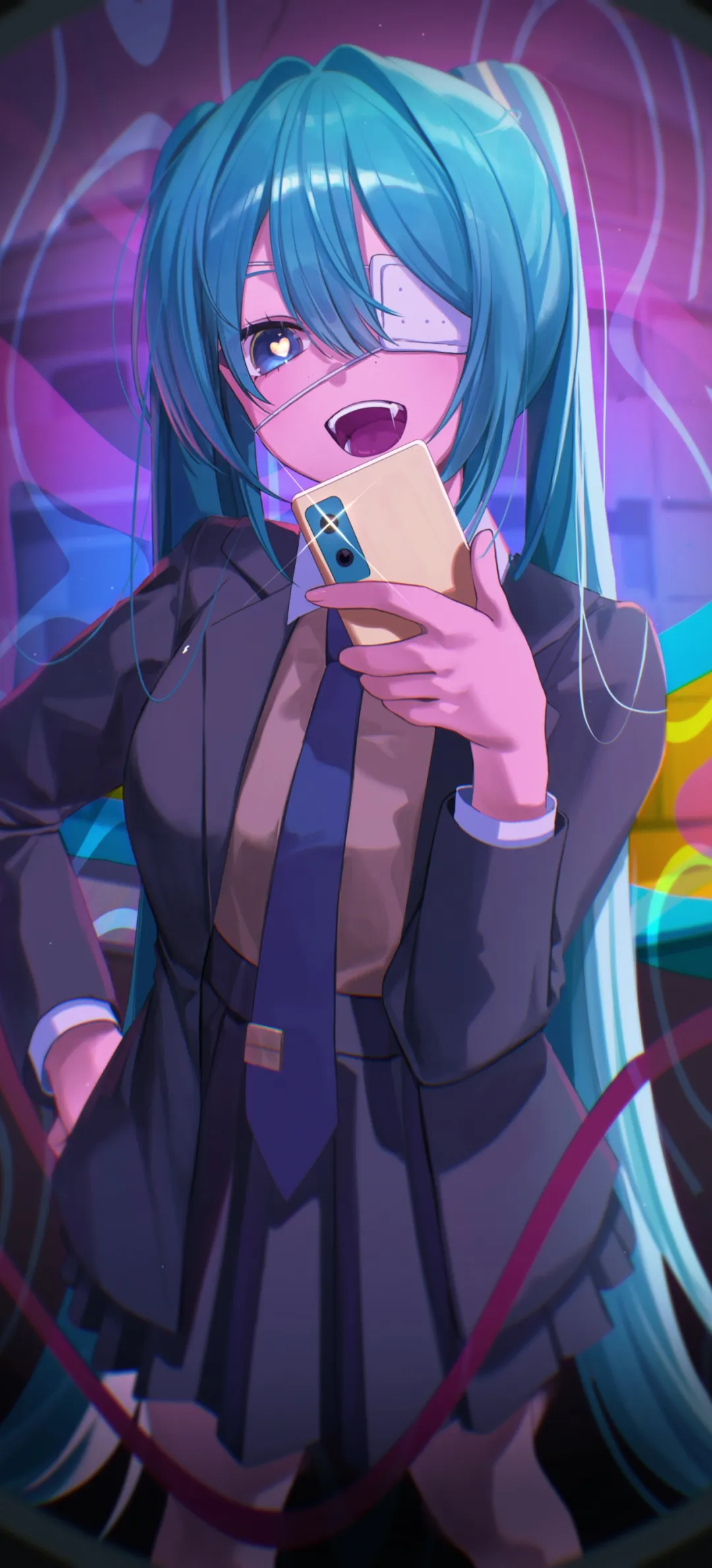 【动漫壁纸】原神 茜特菈莉 芙宁娜 初音未来 eva 明日香 蔚蓝档案 砂狼白子 鸣潮 菲比 插画美图推荐 手机壁纸-第20张