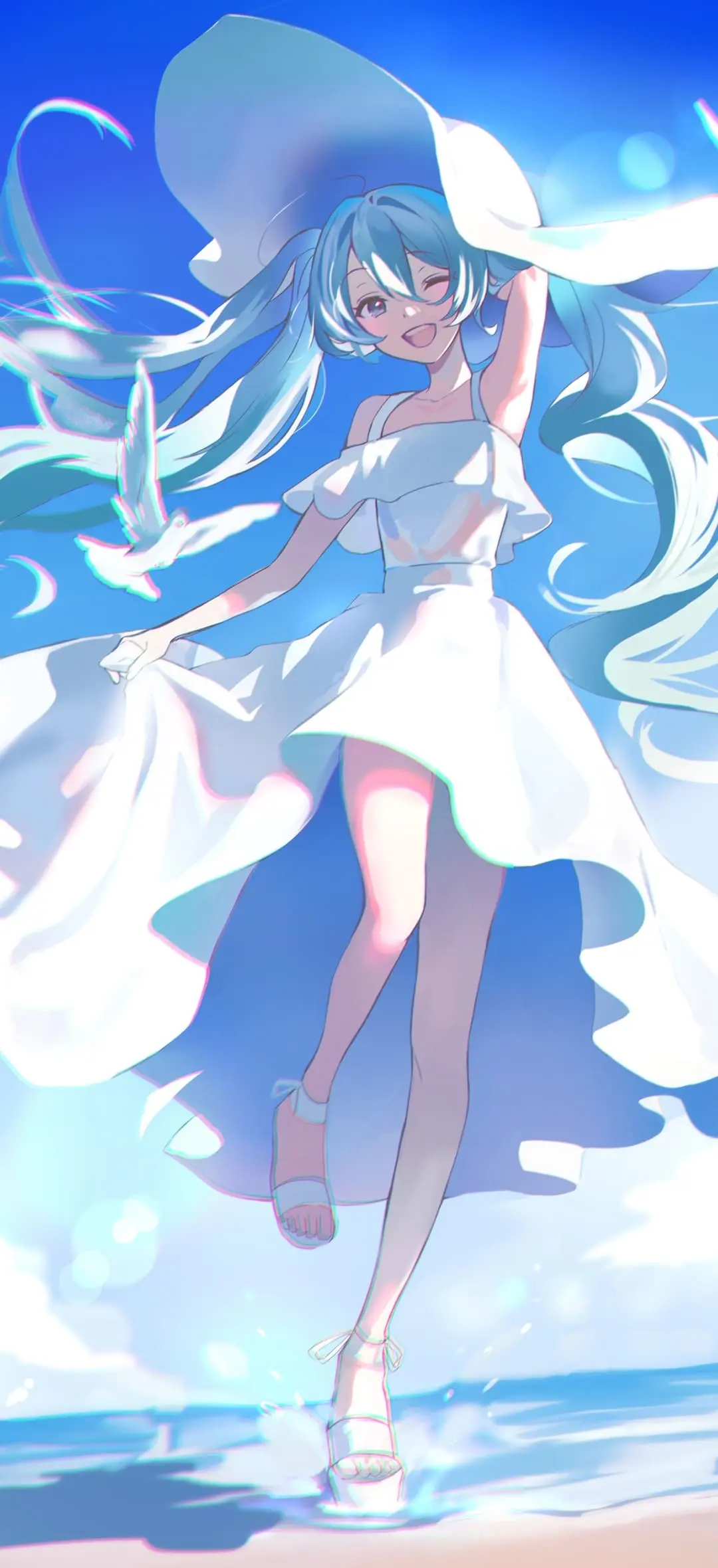 【动漫壁纸】星穹铁道 遐蝶 鸣潮 菲比 原神 瓦蕾莎 绝区零 耀嘉音 星见雅 原神 妮露 初音未来 插画美图推荐 手机壁纸-第2张