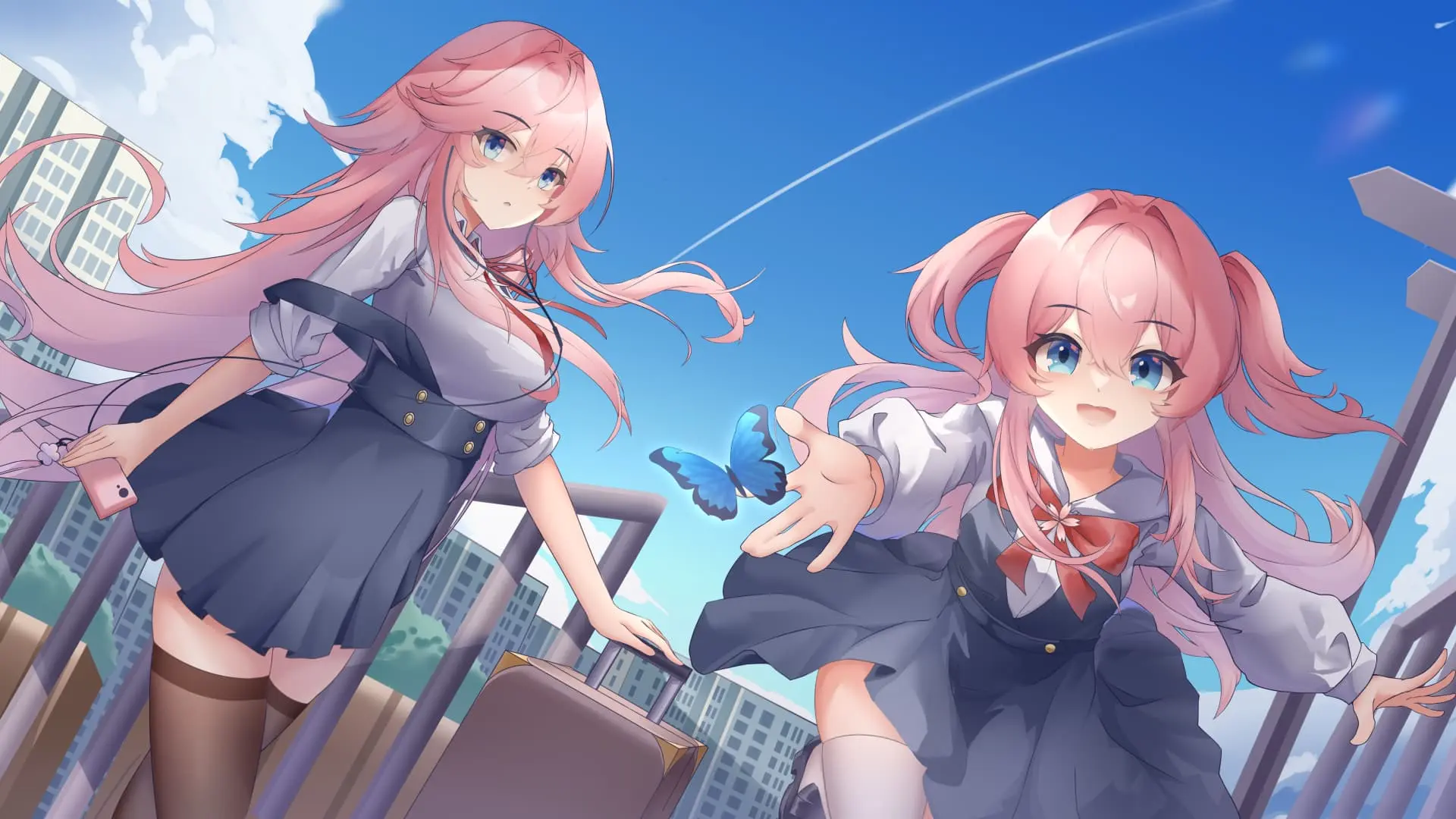 【动漫壁纸】原神 瓦蕾莎 荧 诺艾尔 星穹铁道 遐蝶 Miku 蔚蓝档案 妃咲 虚拟主播 软软·阿比斯加德 插画美图推荐 平板手机电脑壁纸 手机壁纸-第18张
